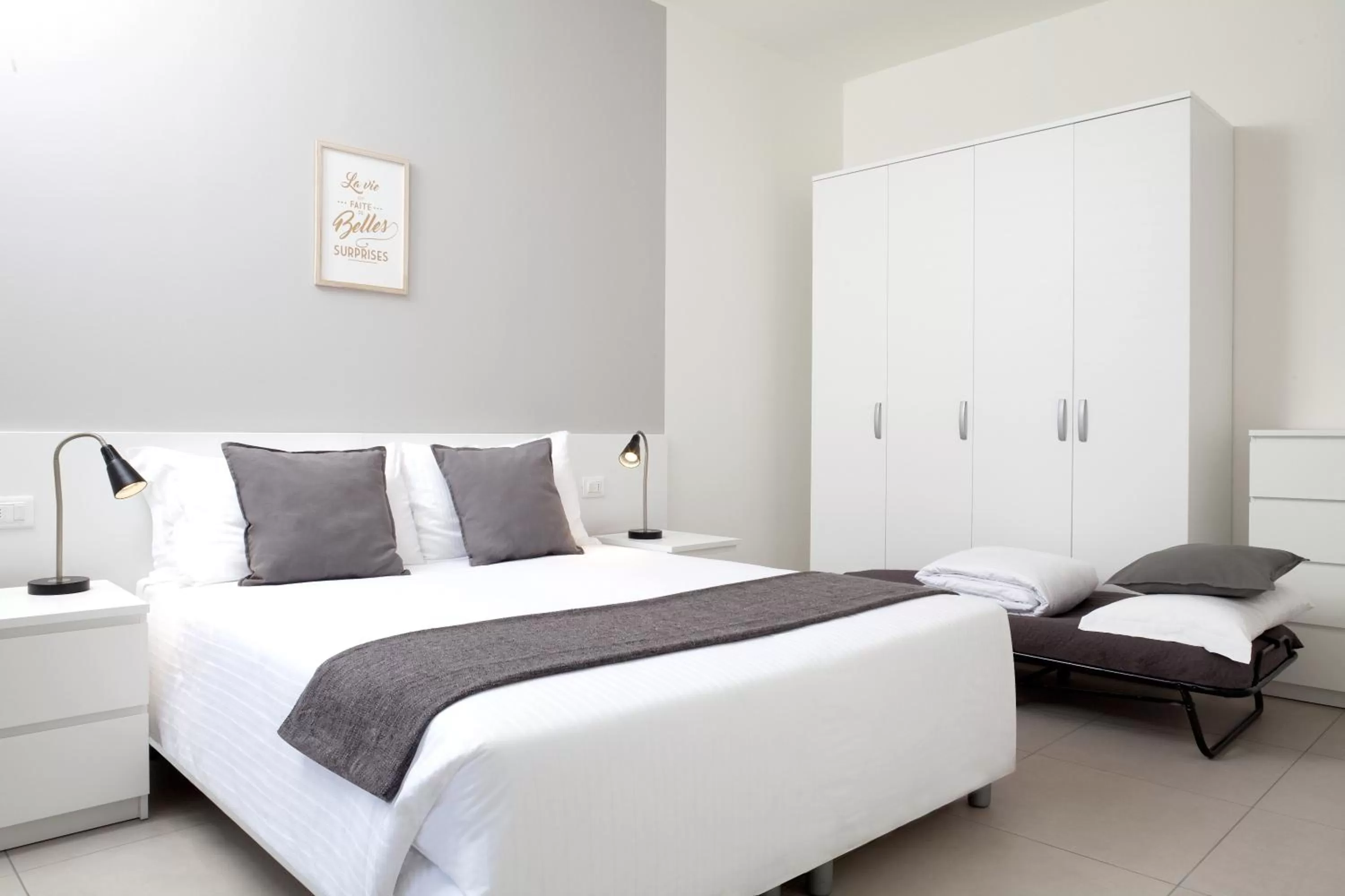 Bedroom, Bed in Palazzo Talenti 1907