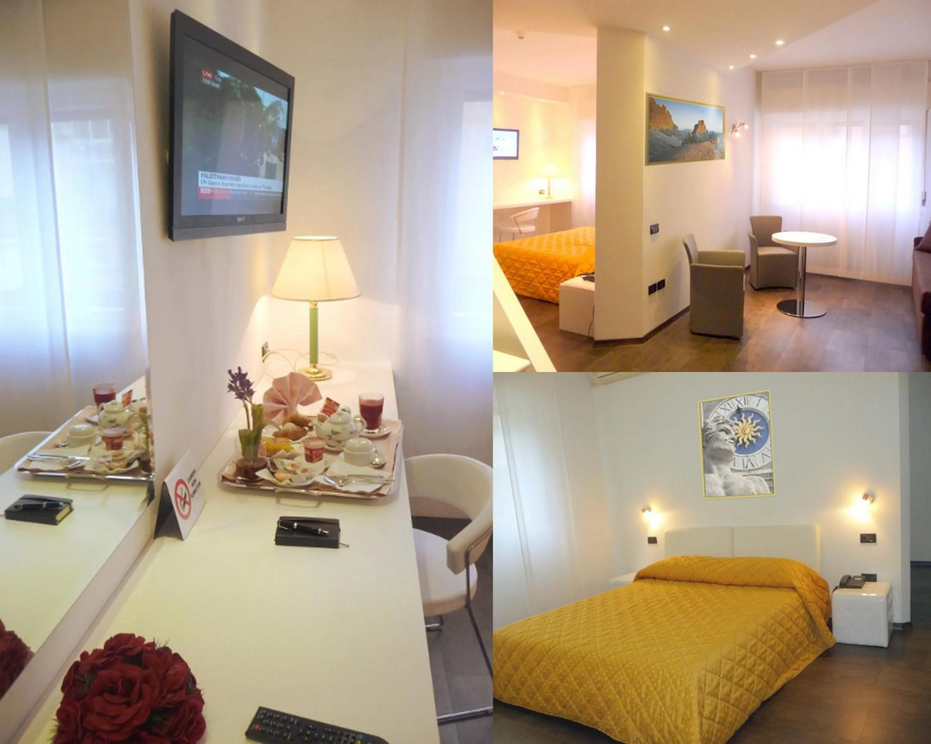 TV and multimedia, Bed in Hotel Cristallo