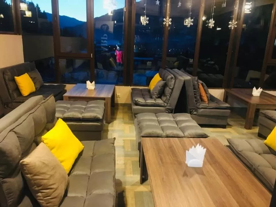 Lounge or bar in Hotel Shgedi Mestia