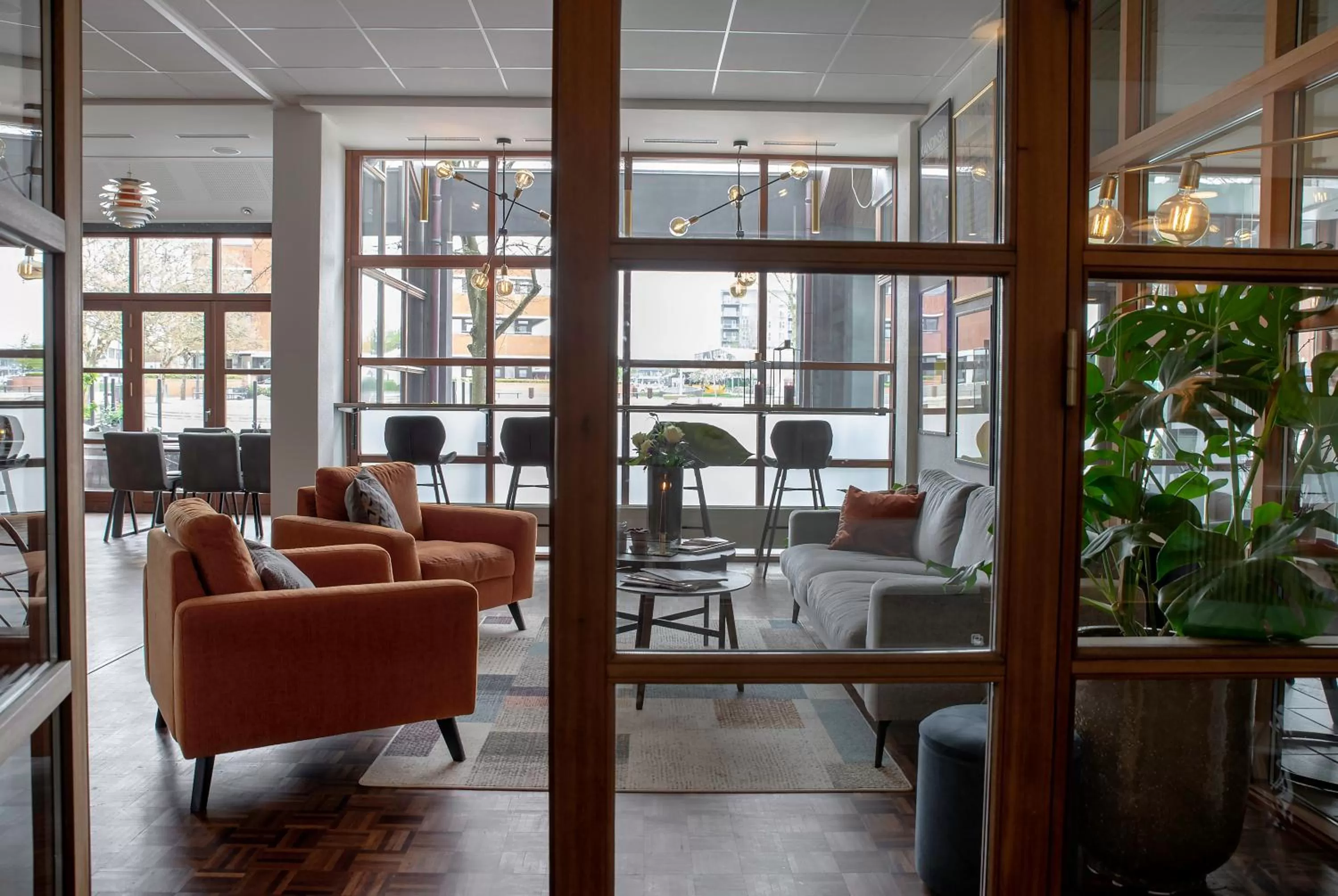 Lobby or reception in Hotel Medi