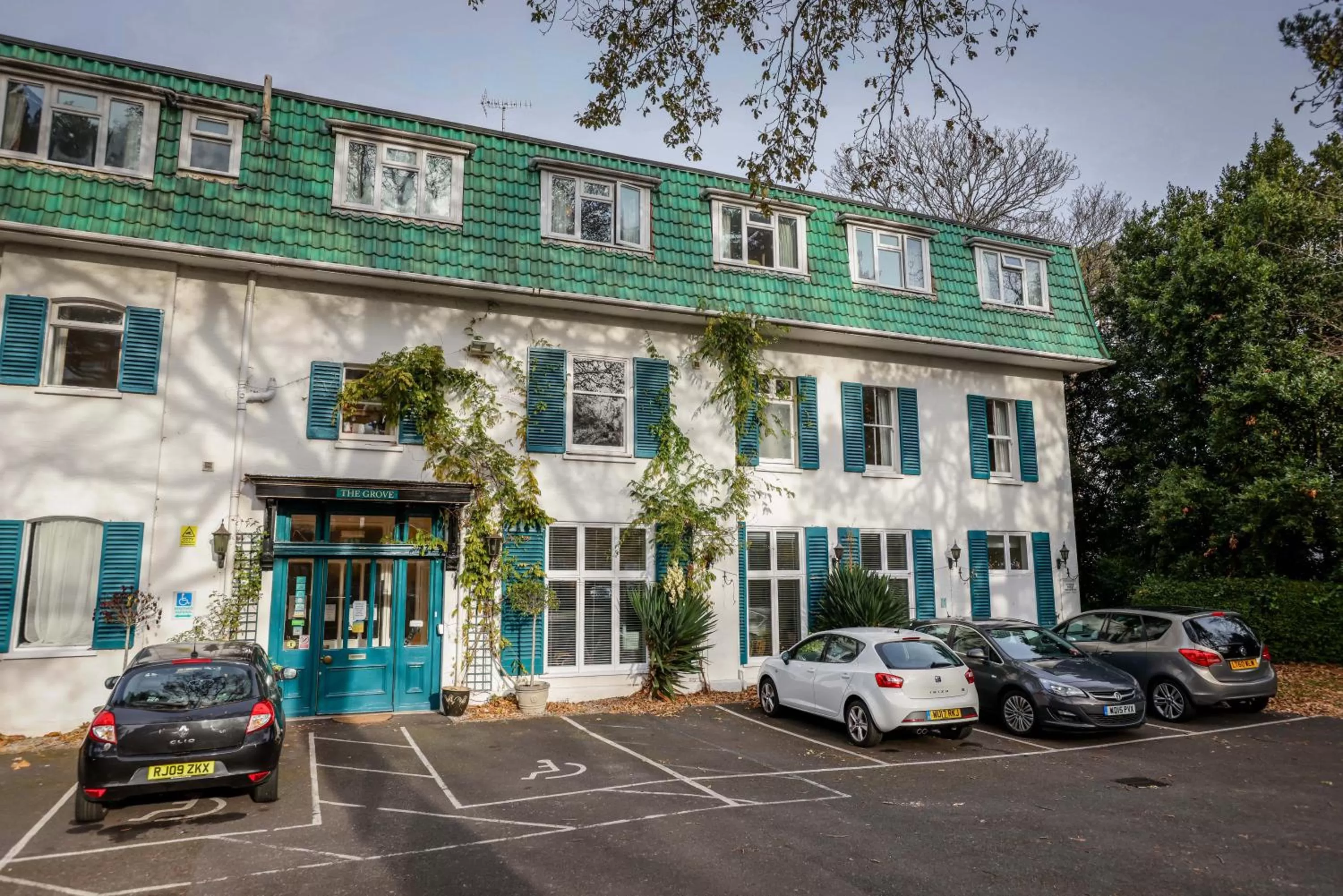 Property building in The Grove Hotel