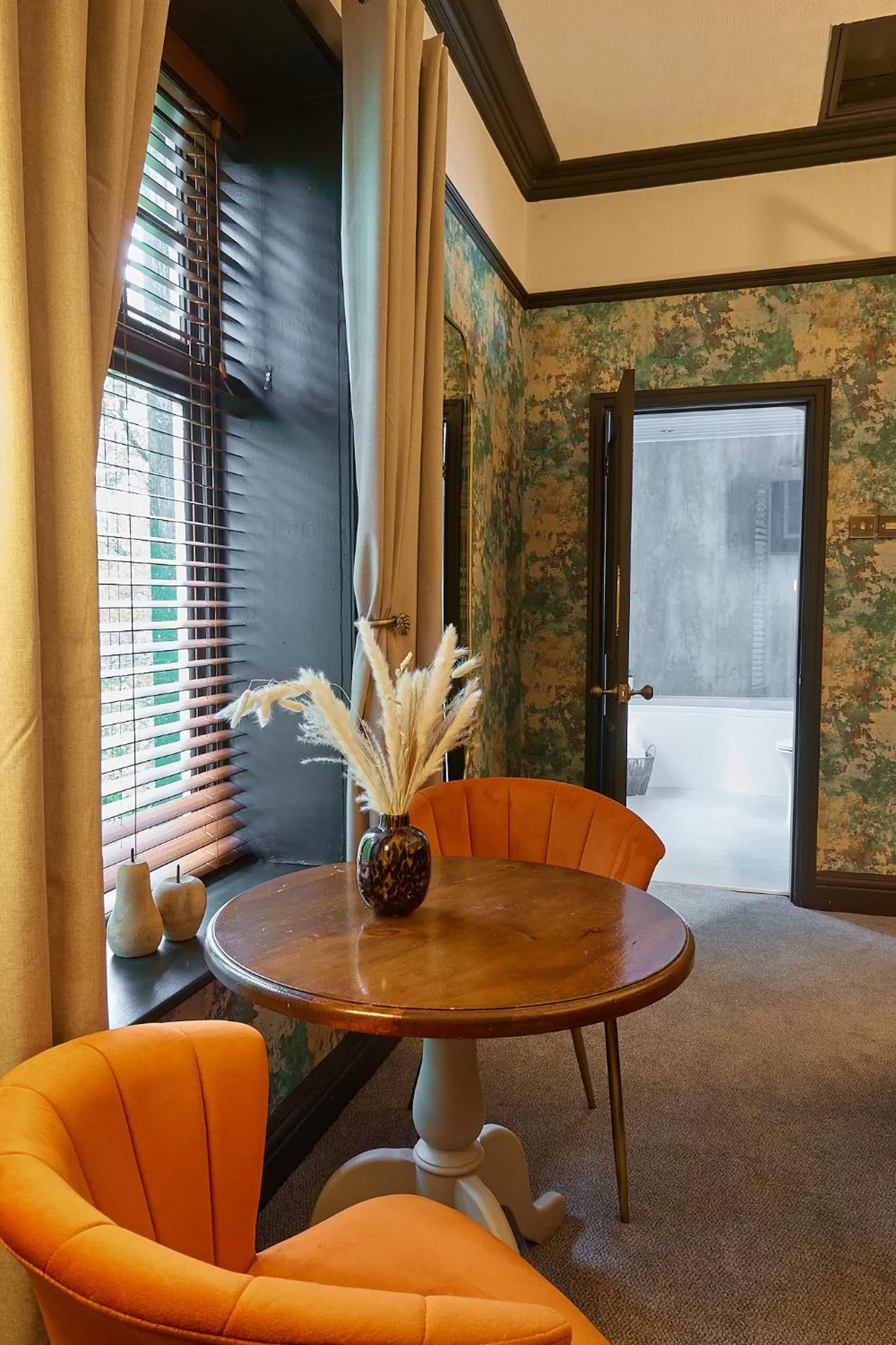 Seating area in The Ribchester Arms