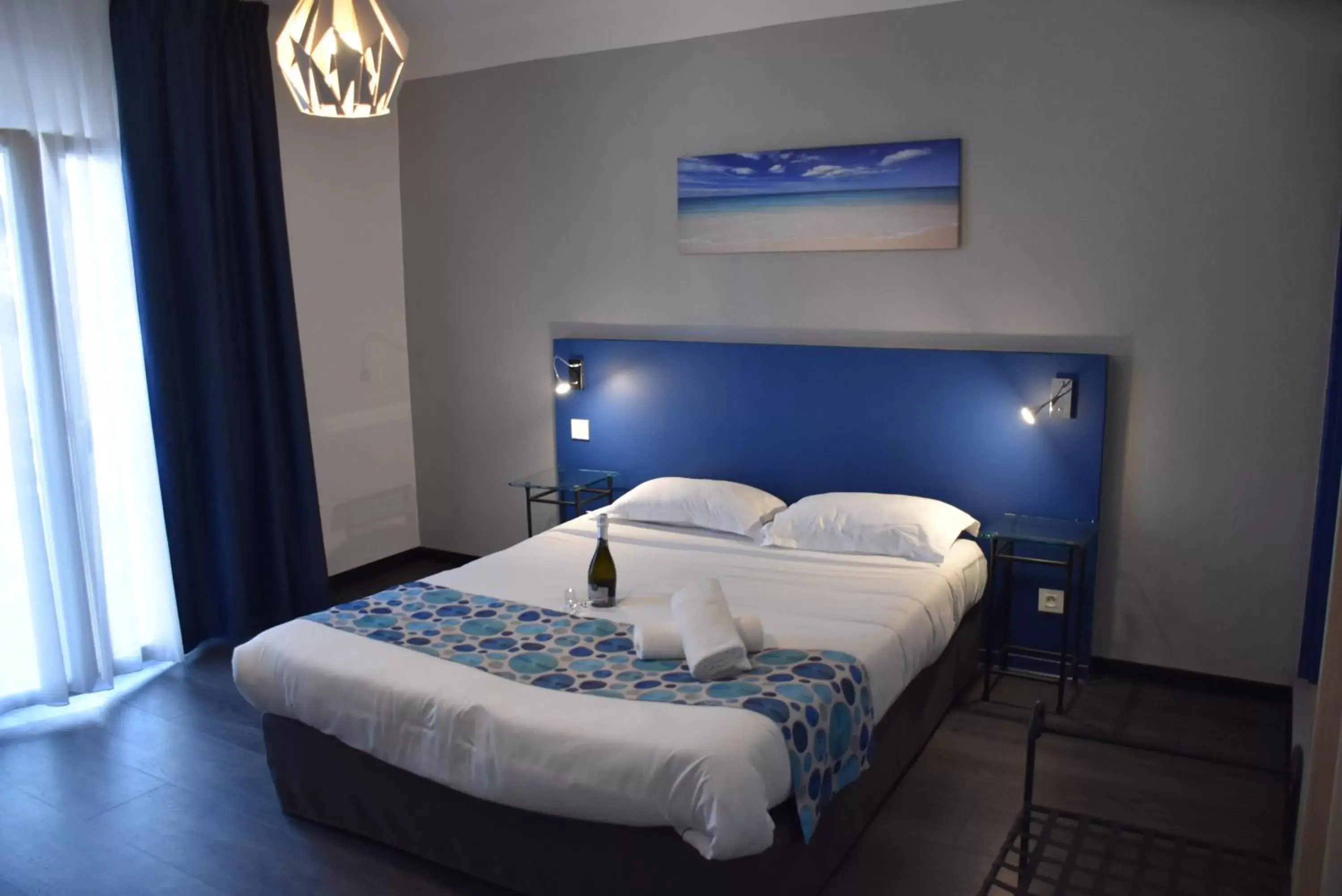 Comfort Double Room with Sea View in Hôtel Bel Azur Comfort Double Room with Sea View in Hôtel Bel Azur
