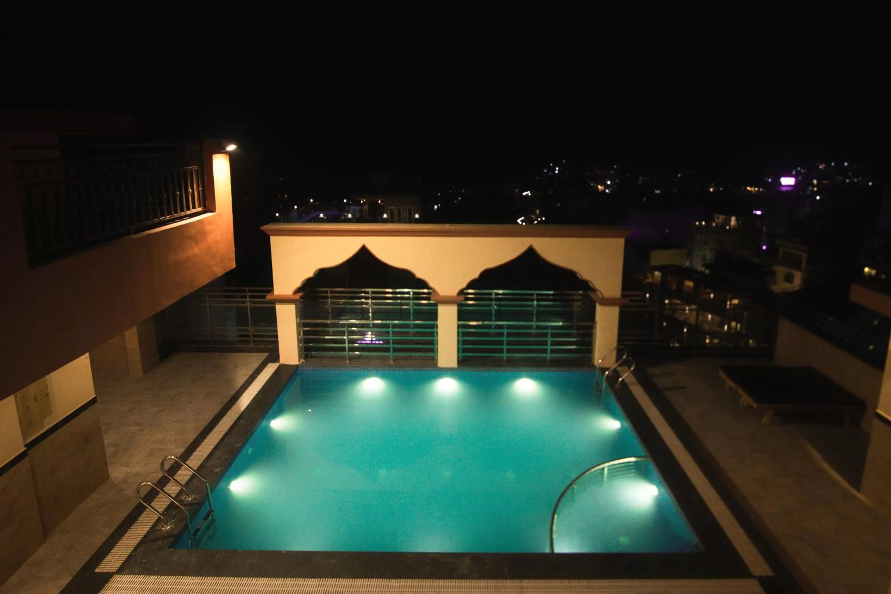 Pool view in Arogyadham Wellness Retreat