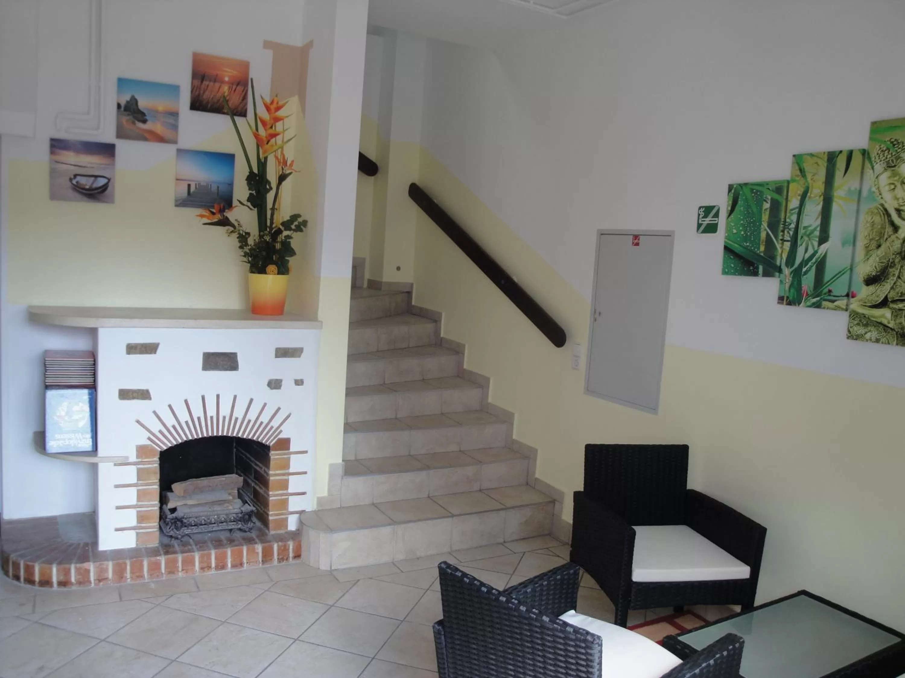 Decorative detail, Lobby/Reception in Pension Haus Nova