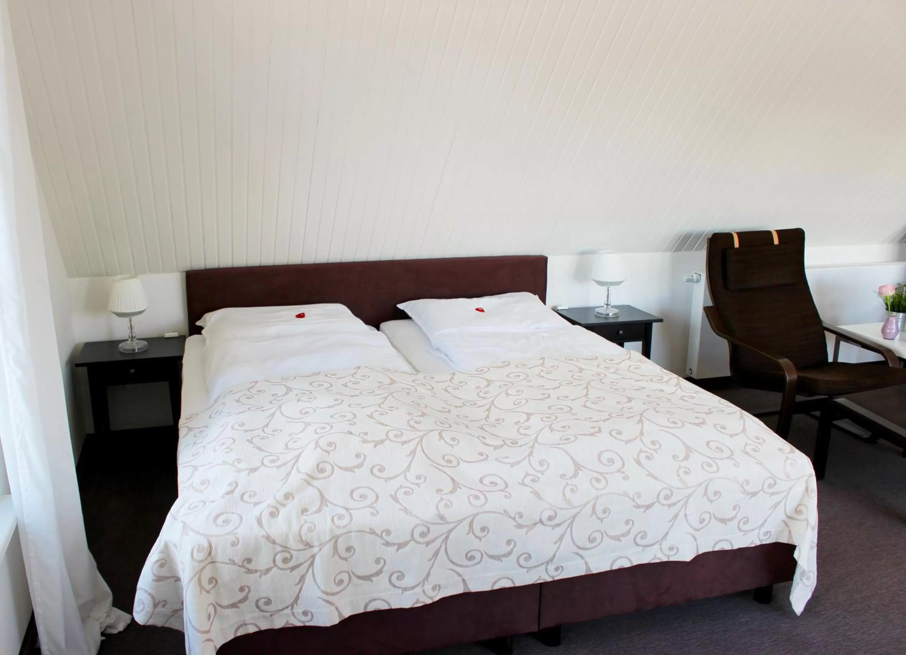 Bed, Room Photo in Hotel Seemöwe