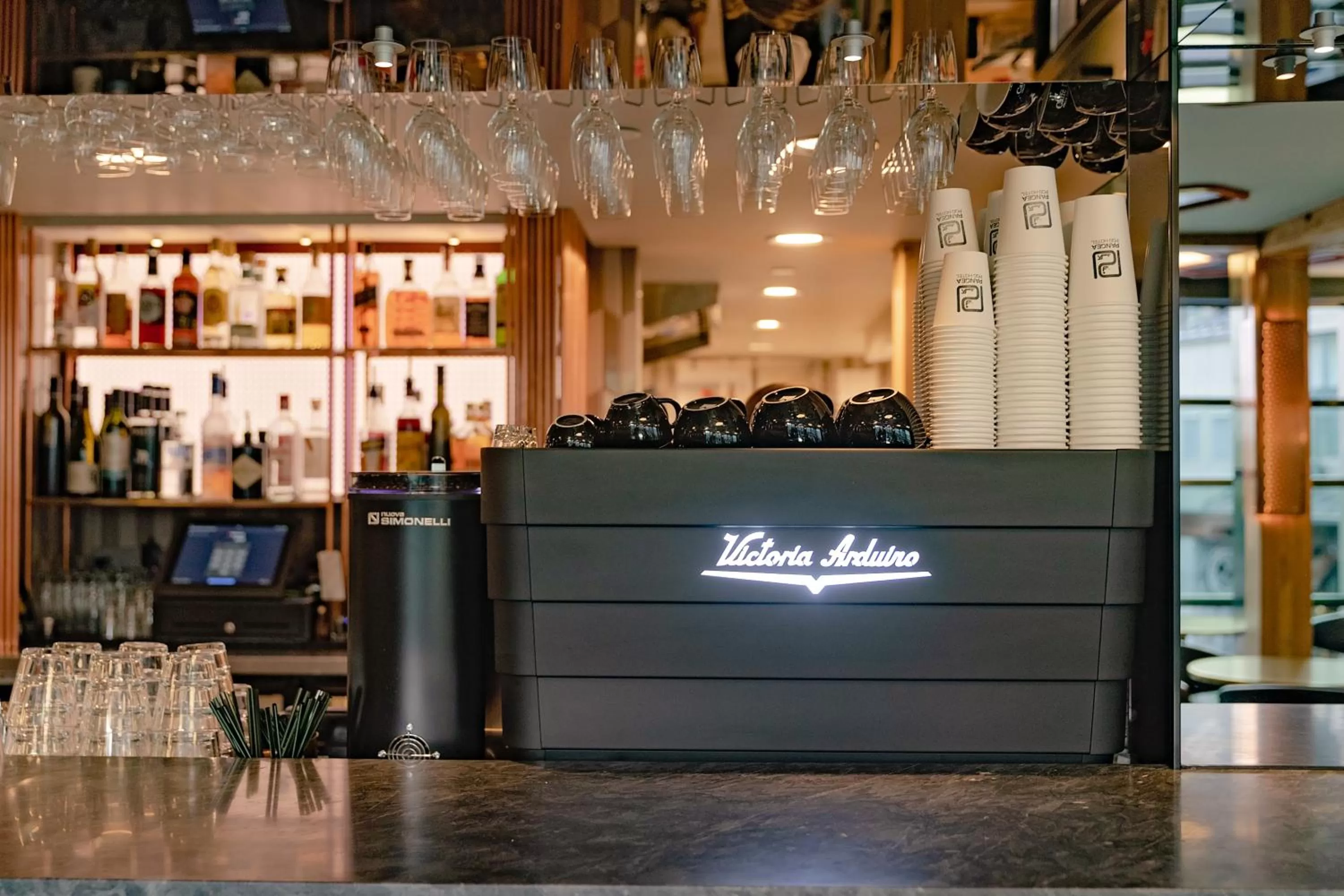 Restaurant/places to eat in Pangea Pod Hotel