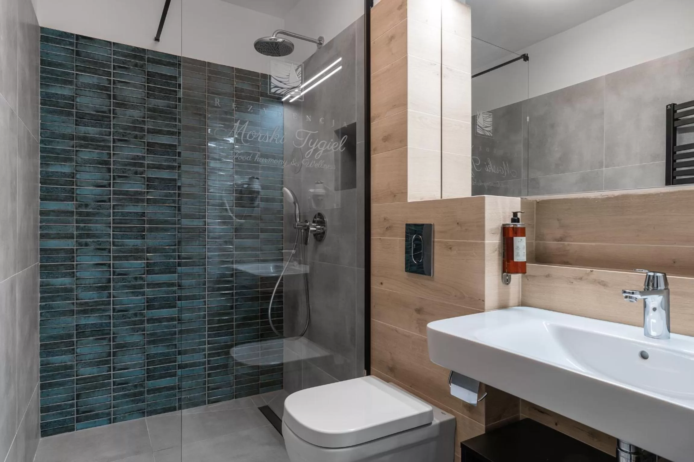 Shower in Rezydencja Morski Tygiel