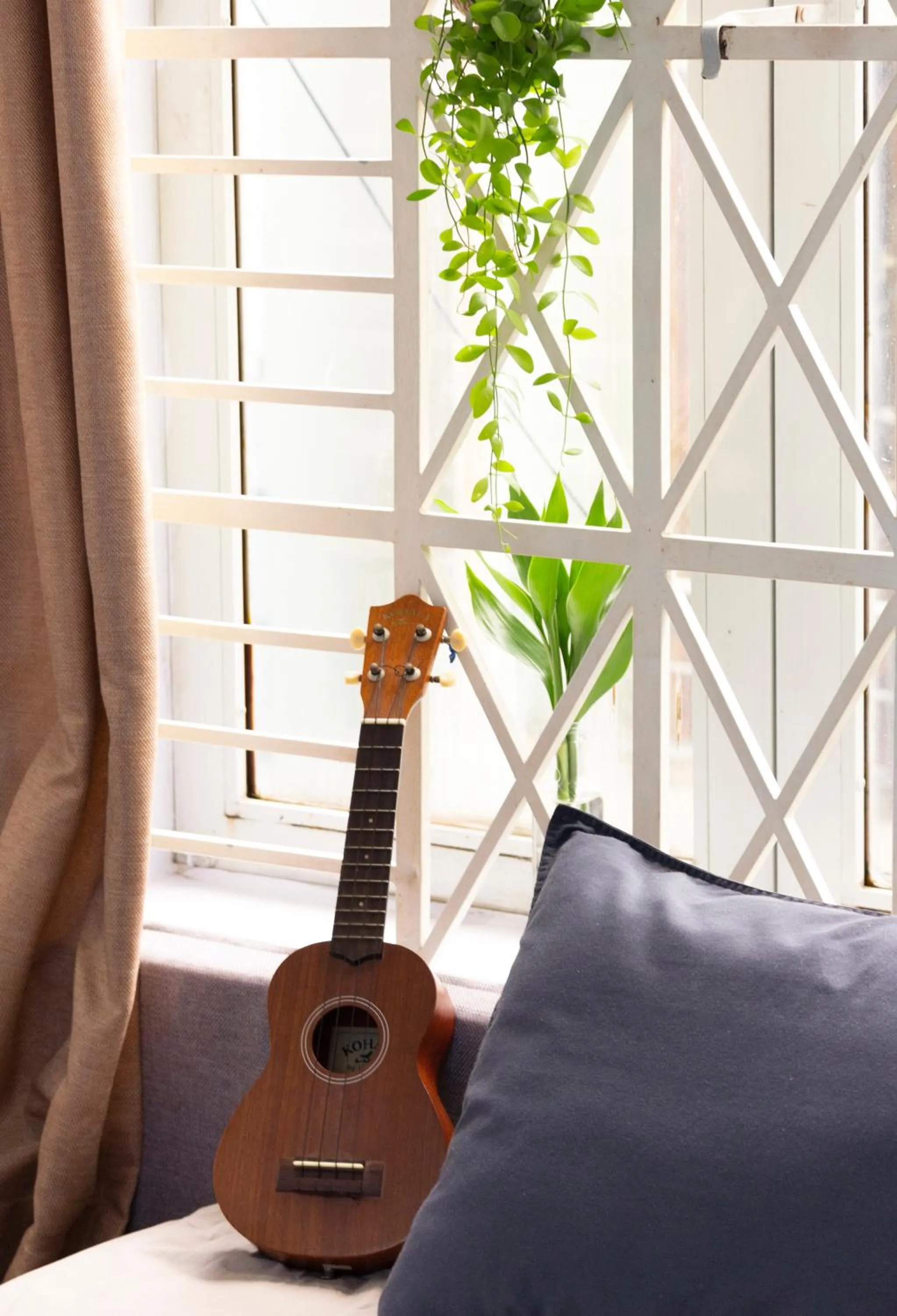 Decorative detail, Bed in Coucou Homestead I - Homestay & Dorm District 1
