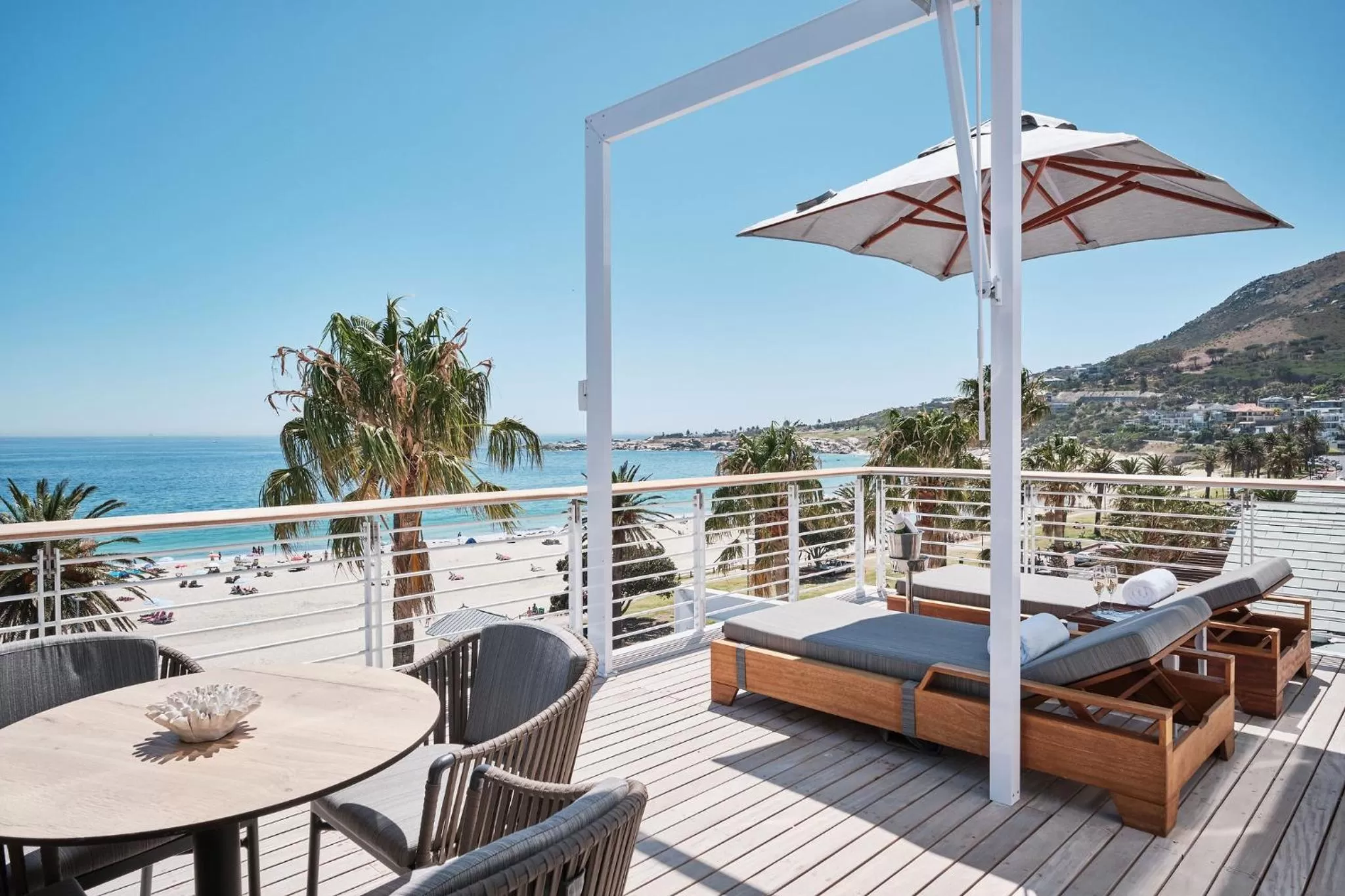 Balcony/Terrace in The Marly Boutique Hotel