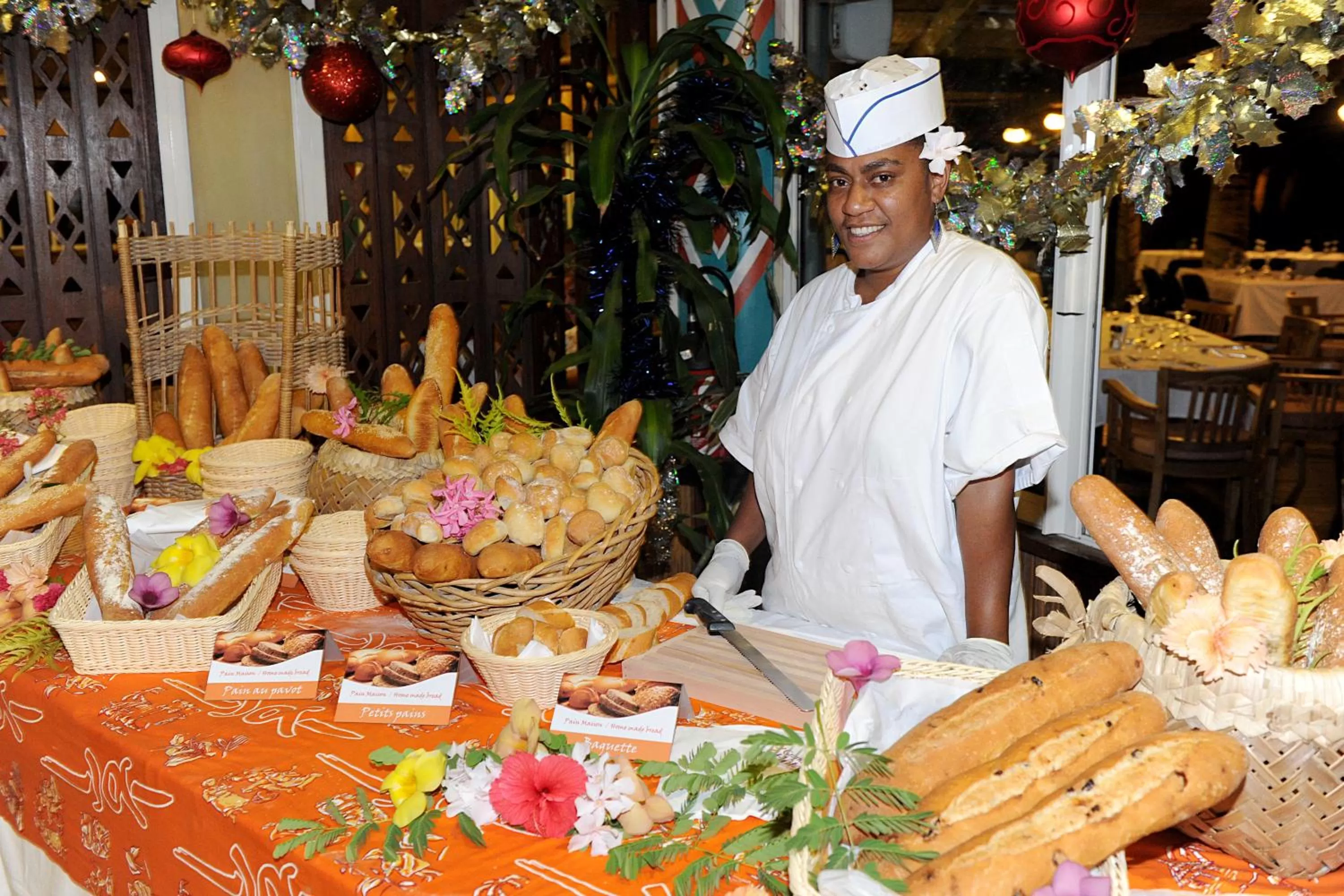 Staff in Hotel Koulnoue Village