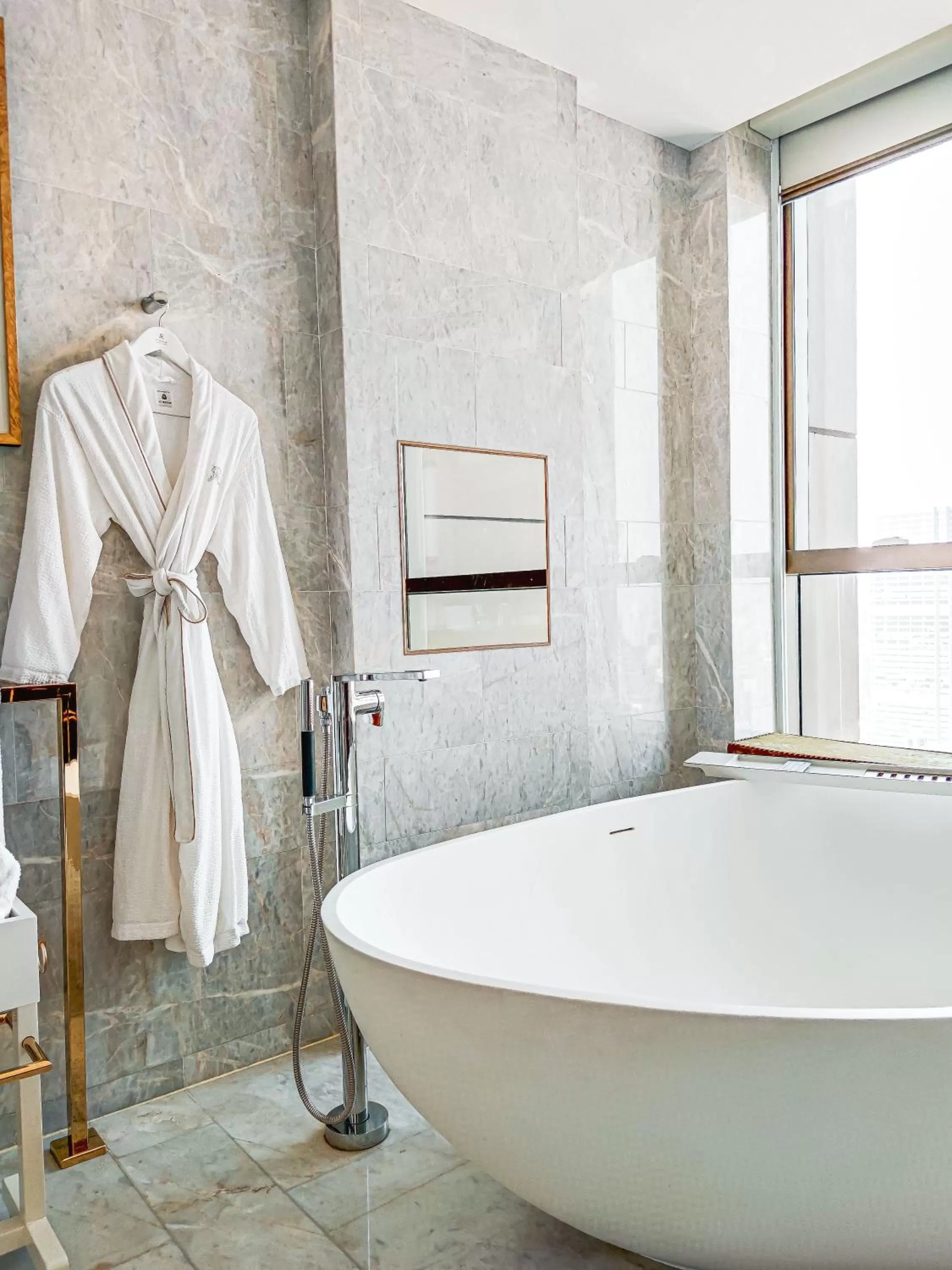 Bathroom in The St Regis Shanghai Jingan - Where Downtown Luxury Meets Legendary Old Shanghai Jazz