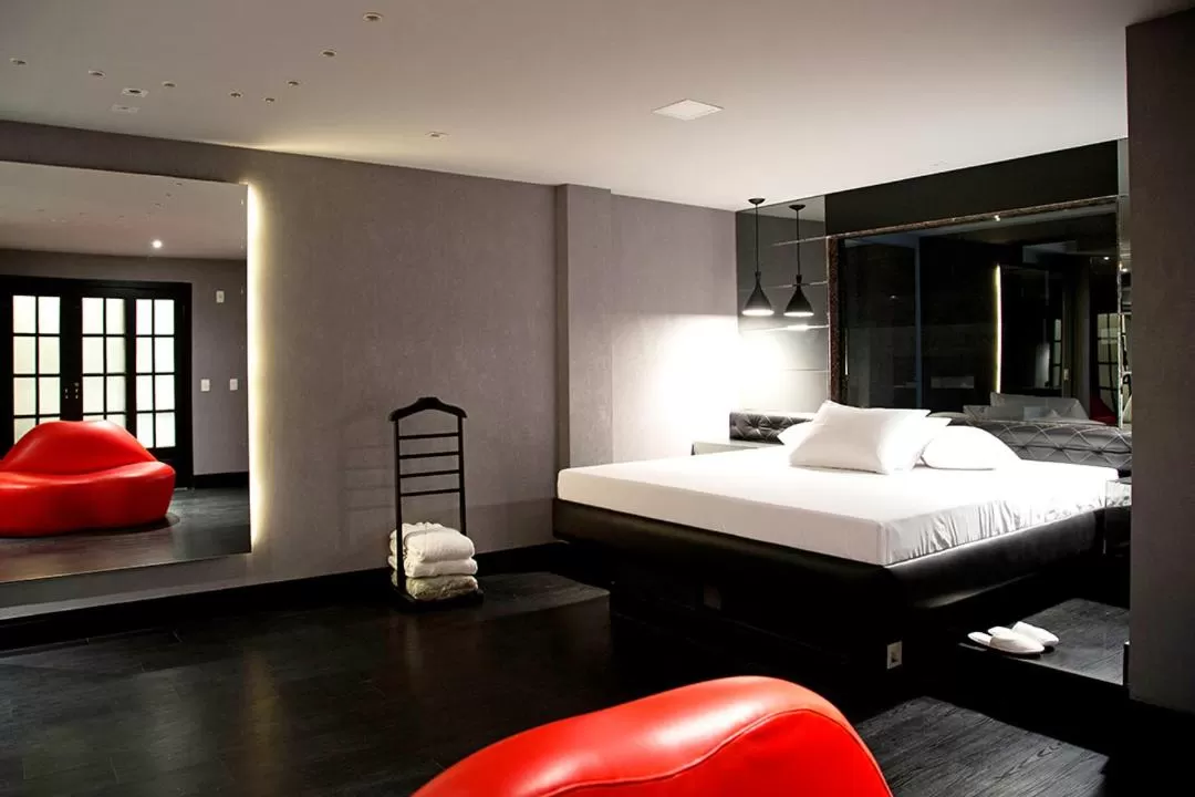 Bed in BAMBINA HOTEL -Adultos Somente