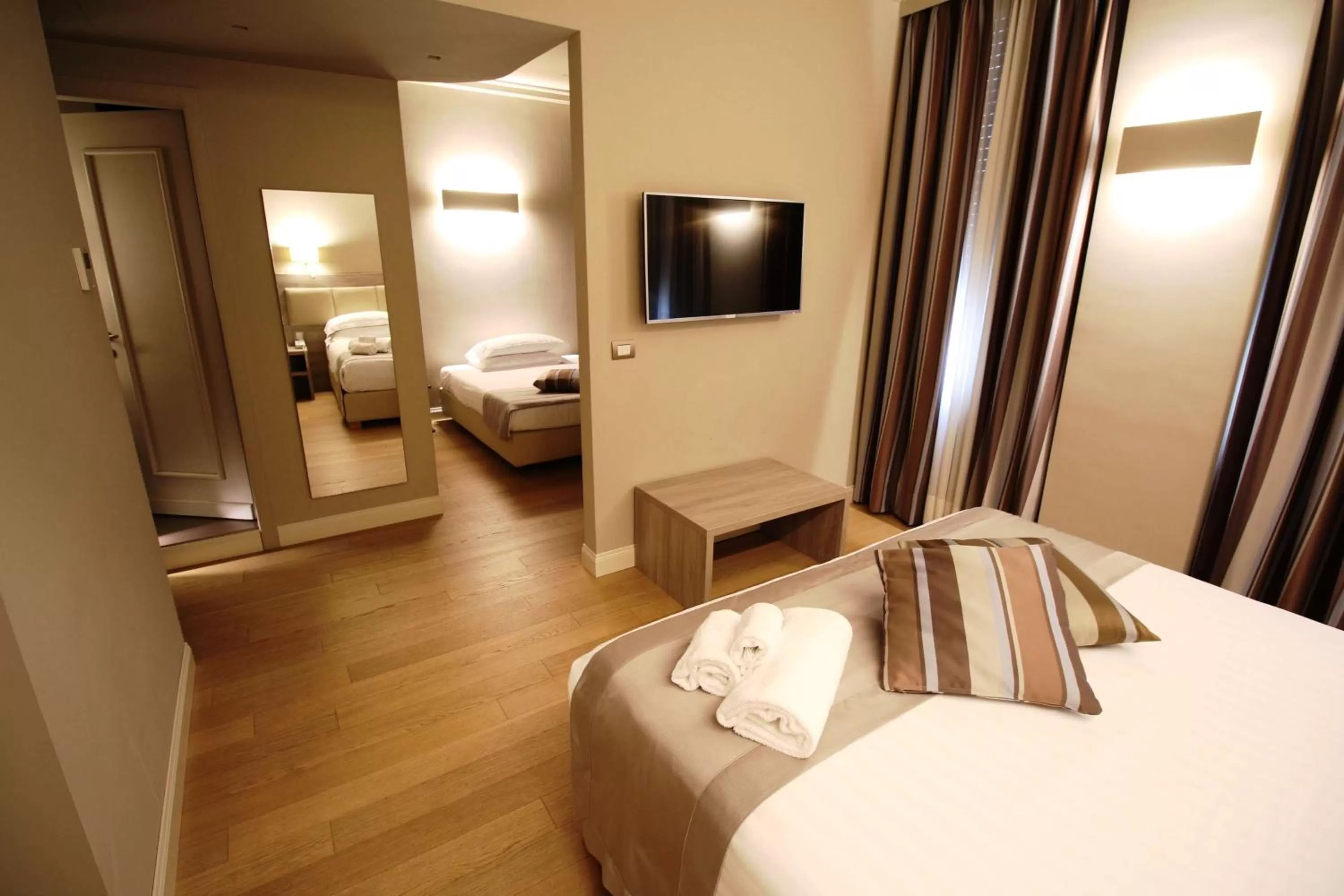 TV and multimedia, Bed in Best Western Hotel Moderno Verdi