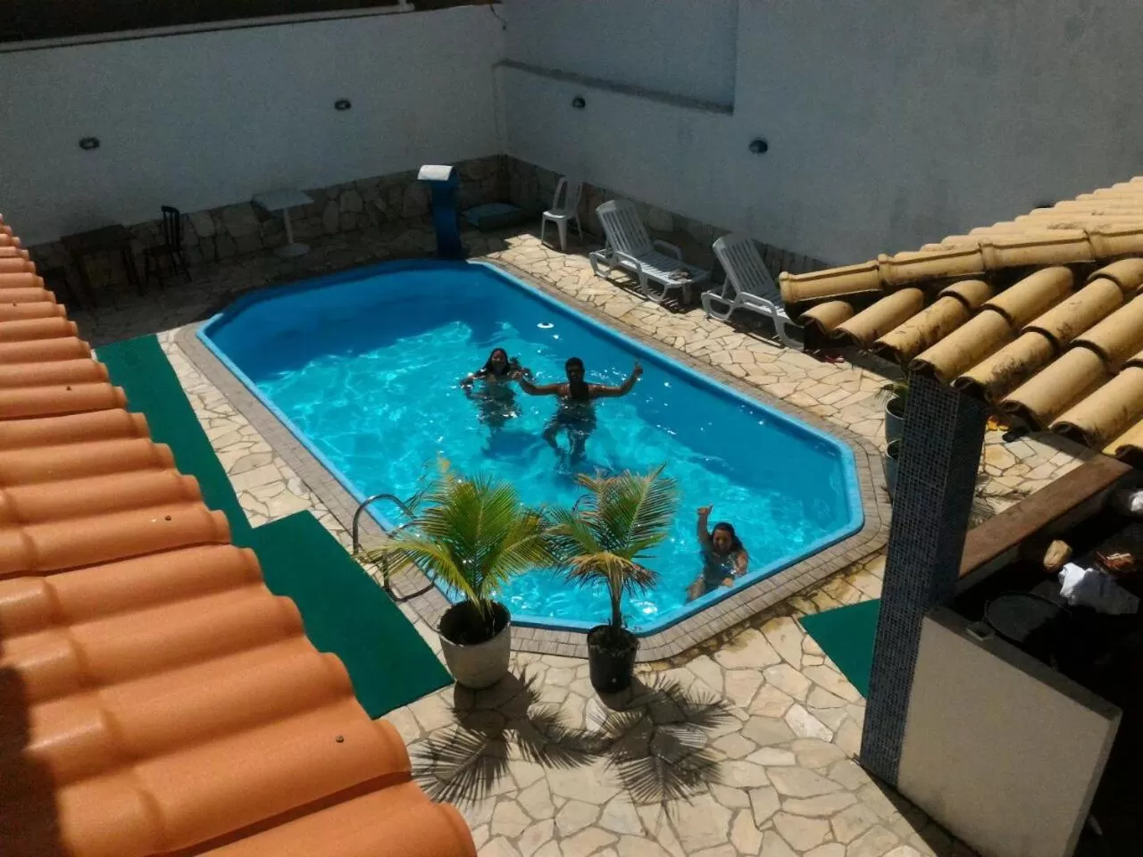 Pool View in Pousada Boa Vida