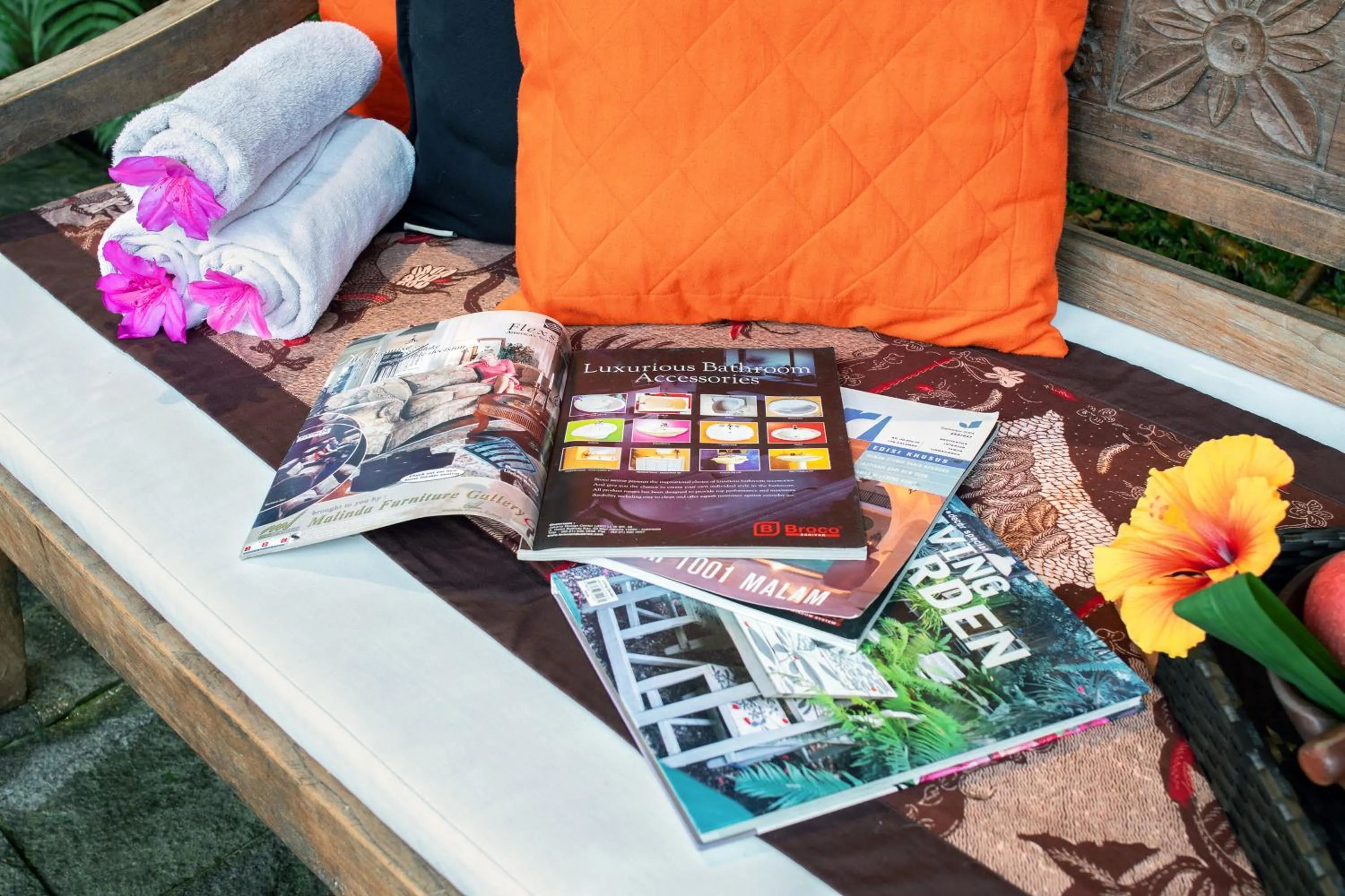 Garden in Villa Mulyono