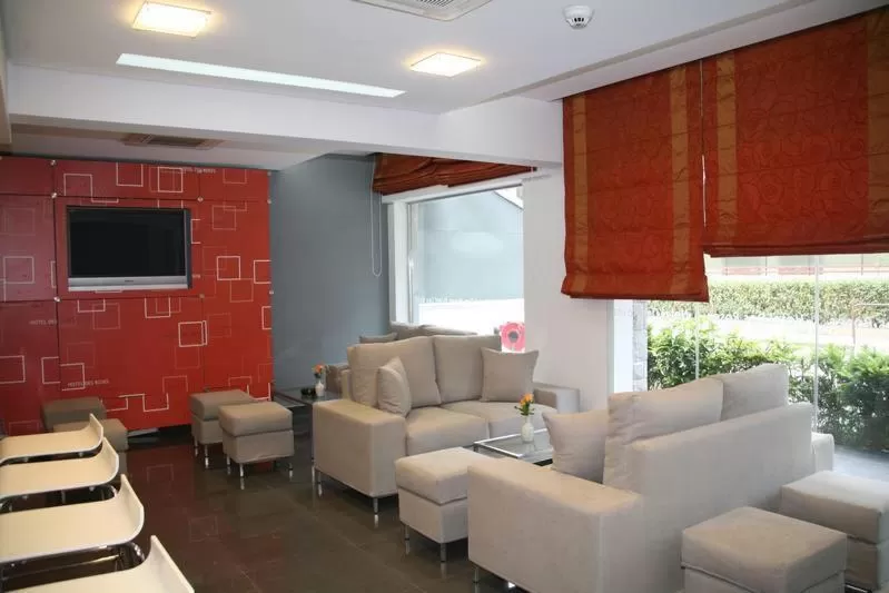 Lounge or bar in Hotel Des Roses