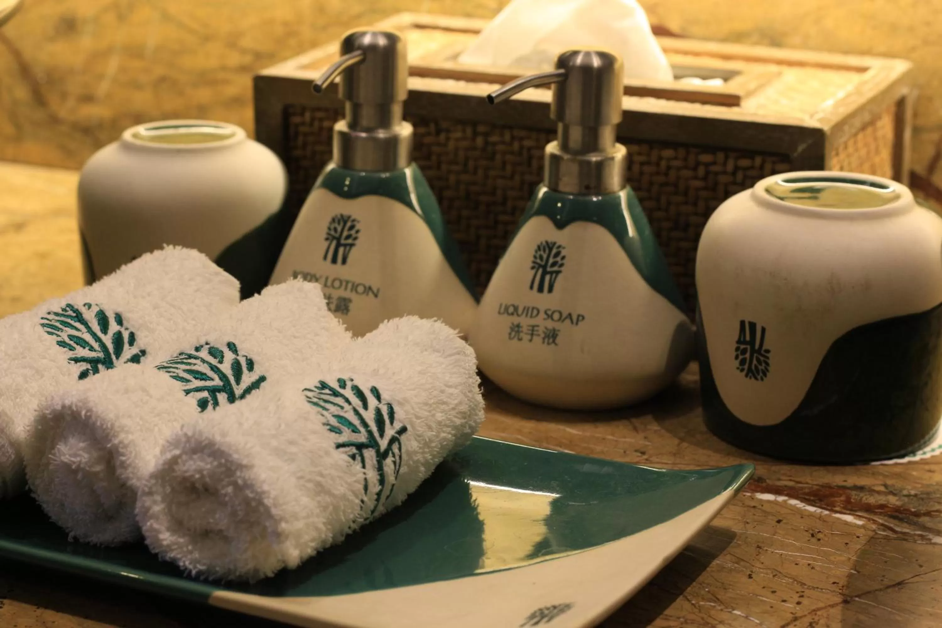 Bathroom in Banyan Tree Yangshuo