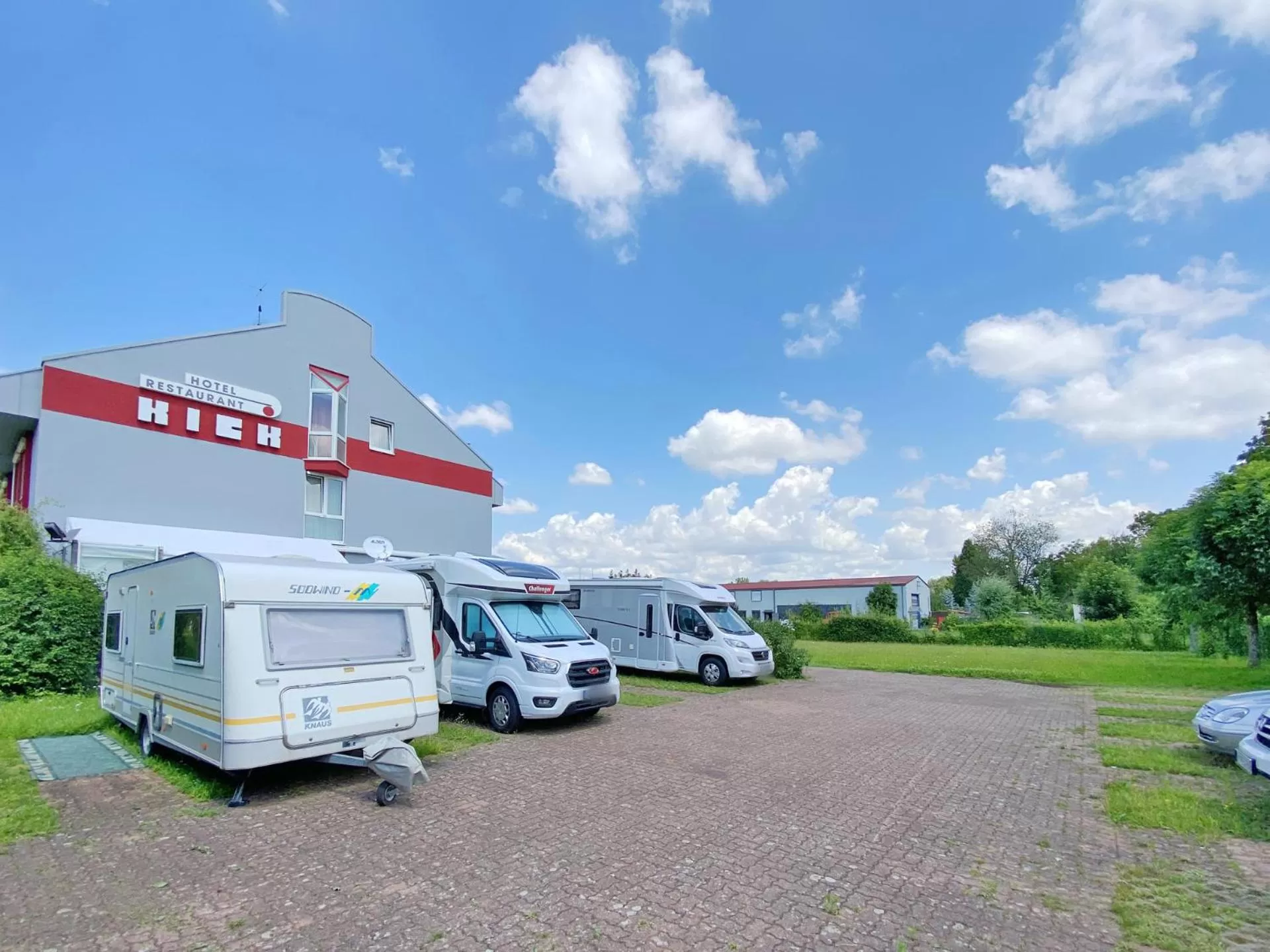 Property Building in Hotel Kick