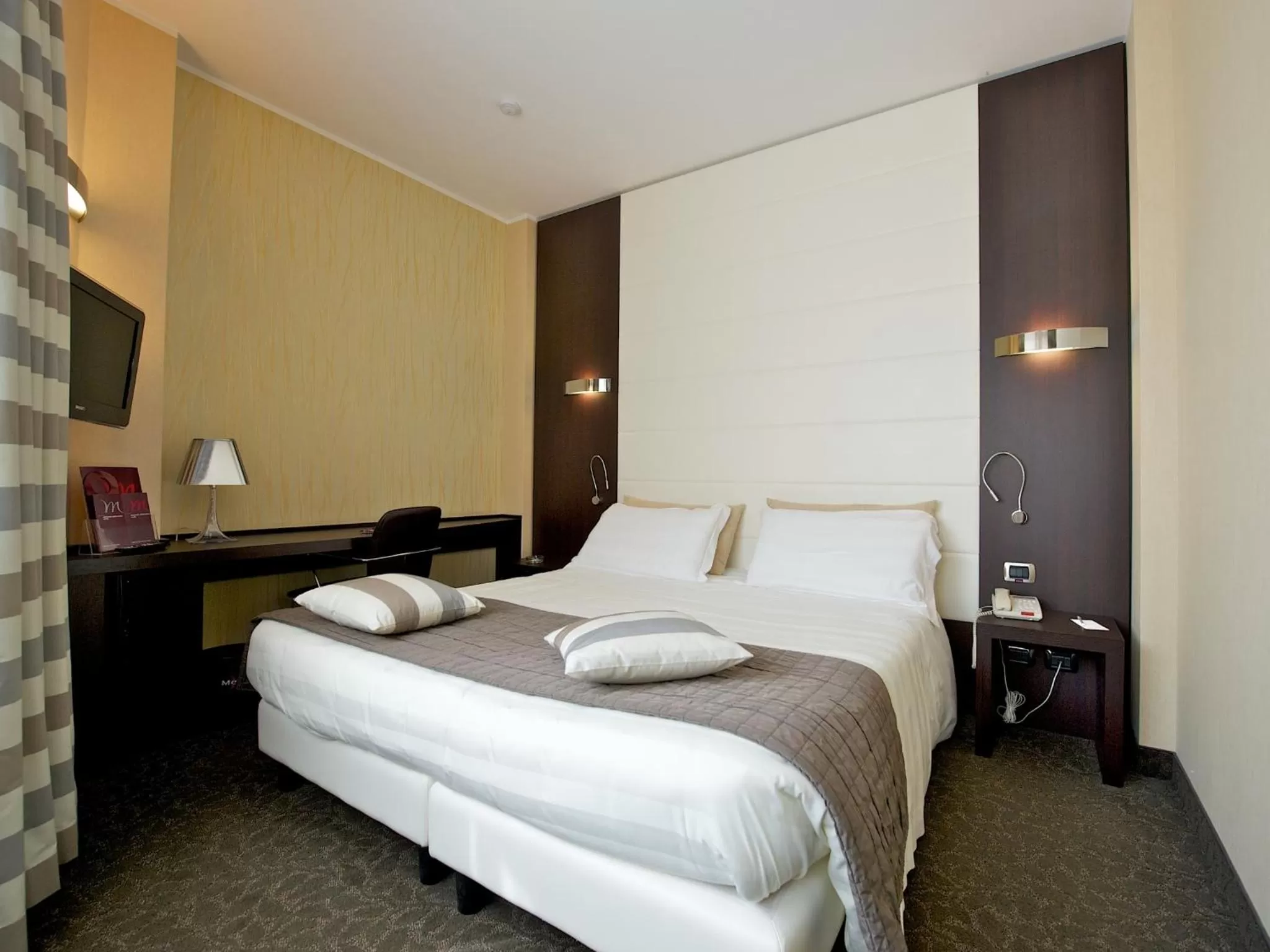Bed in Mercure Bergamo Aeroporto
