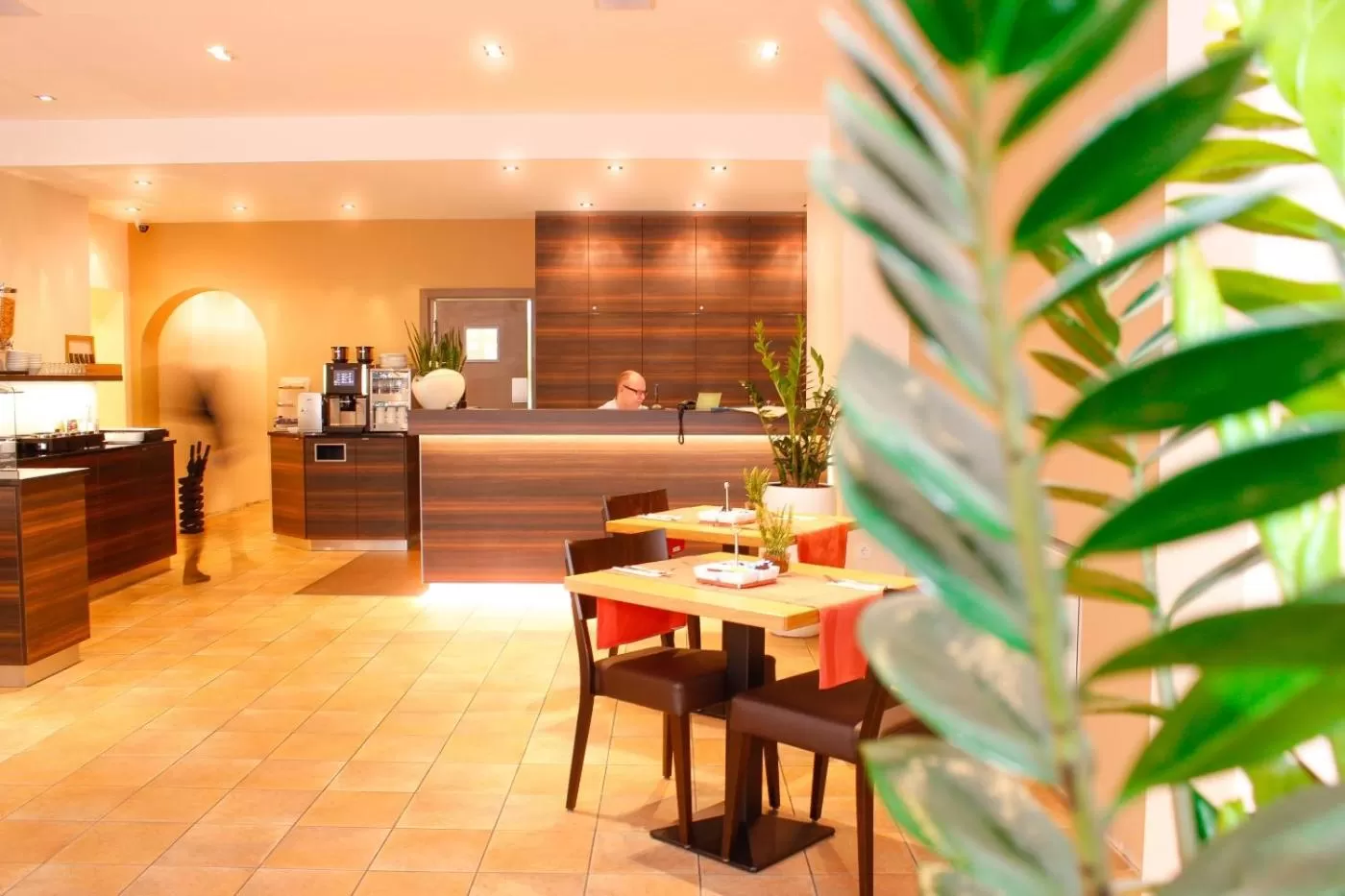 Decorative detail in City Hotel Würzburg