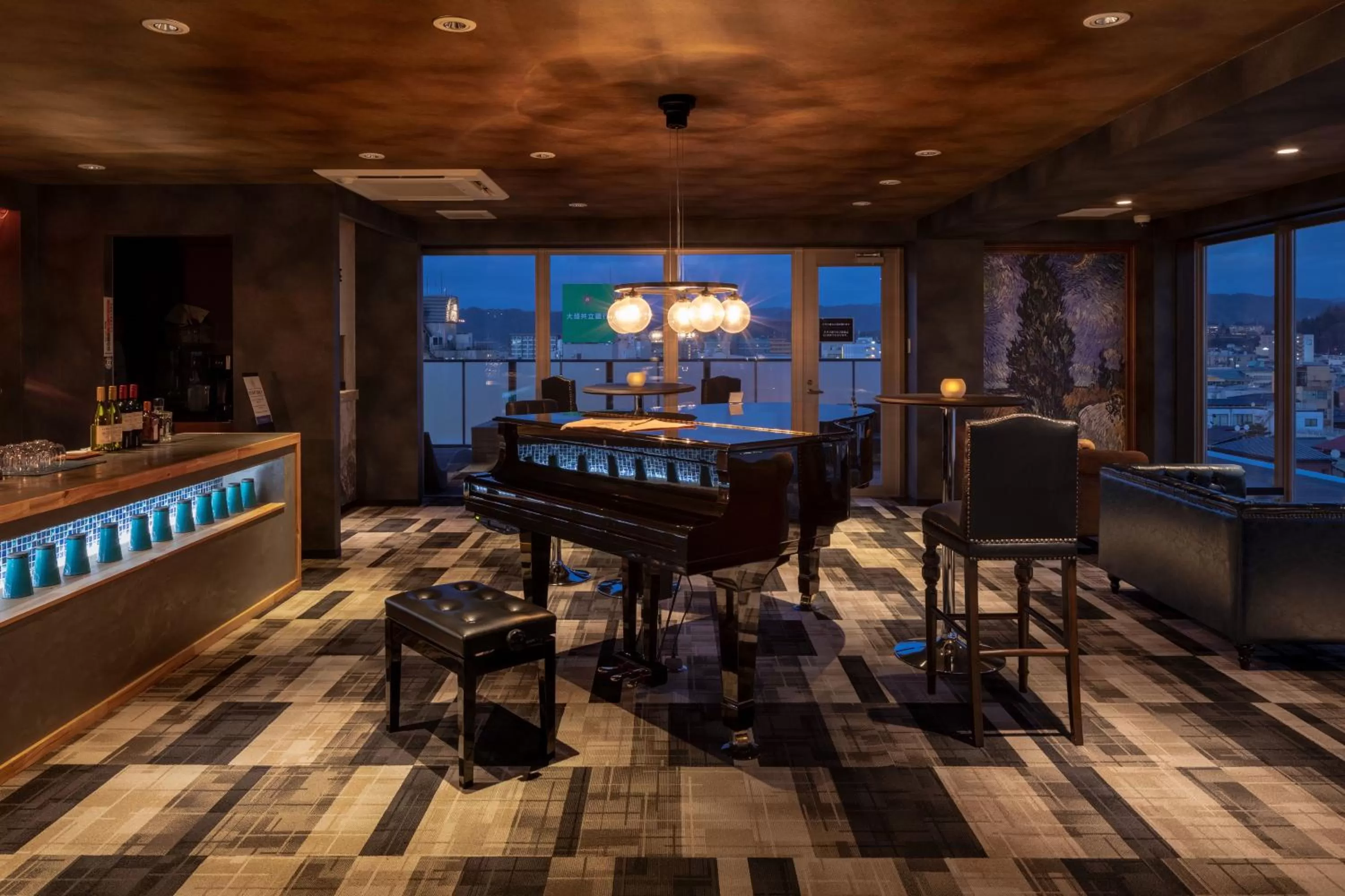 Lounge or bar in Wat Hotel & Spa Hida Takayama