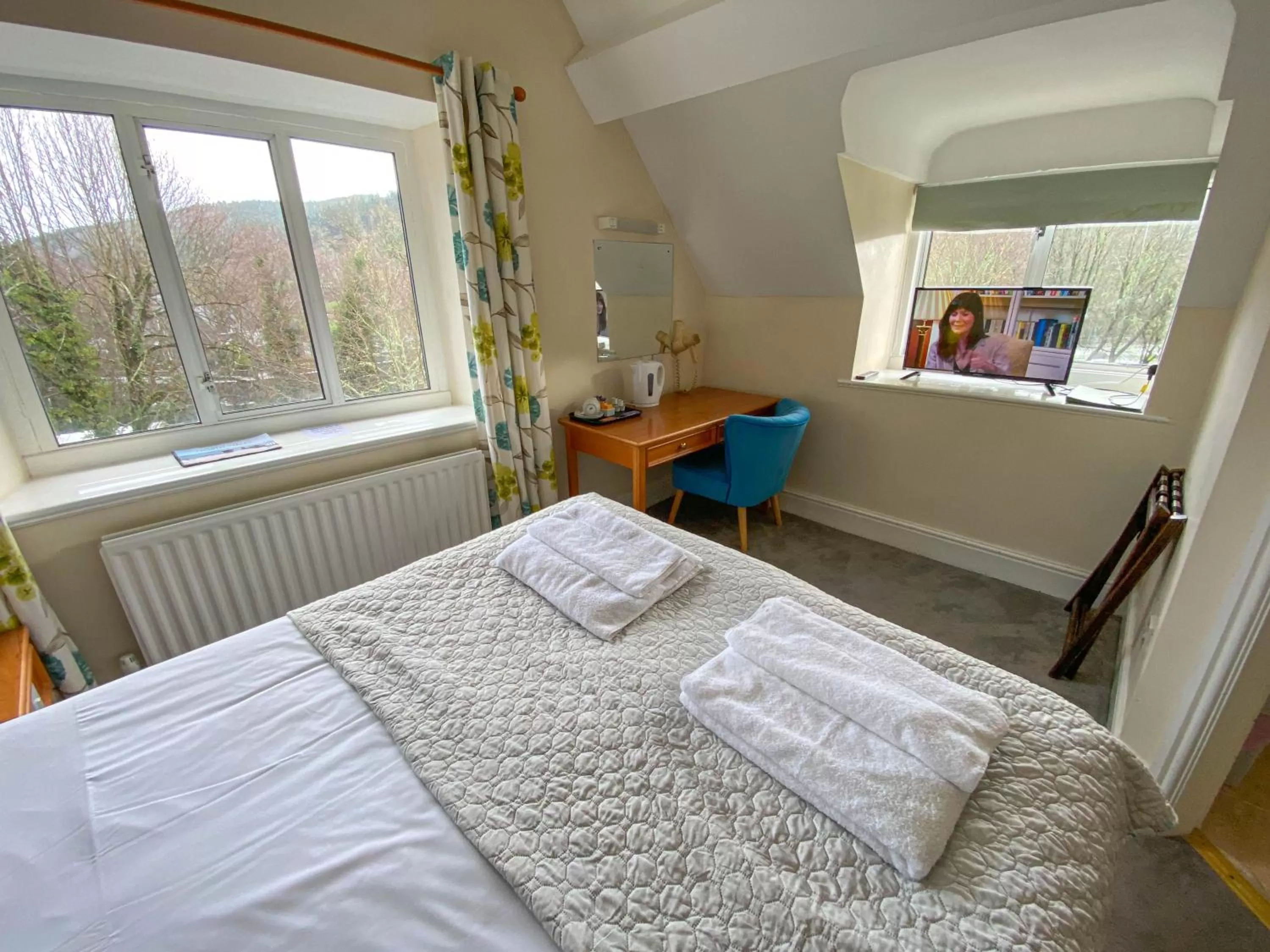 Bed in Glan Aber Hotel