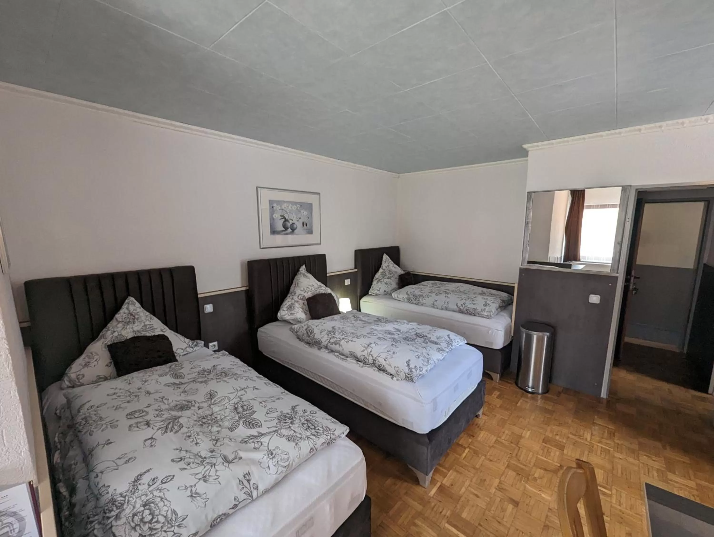 Bed in Hotel Eiserner Anton