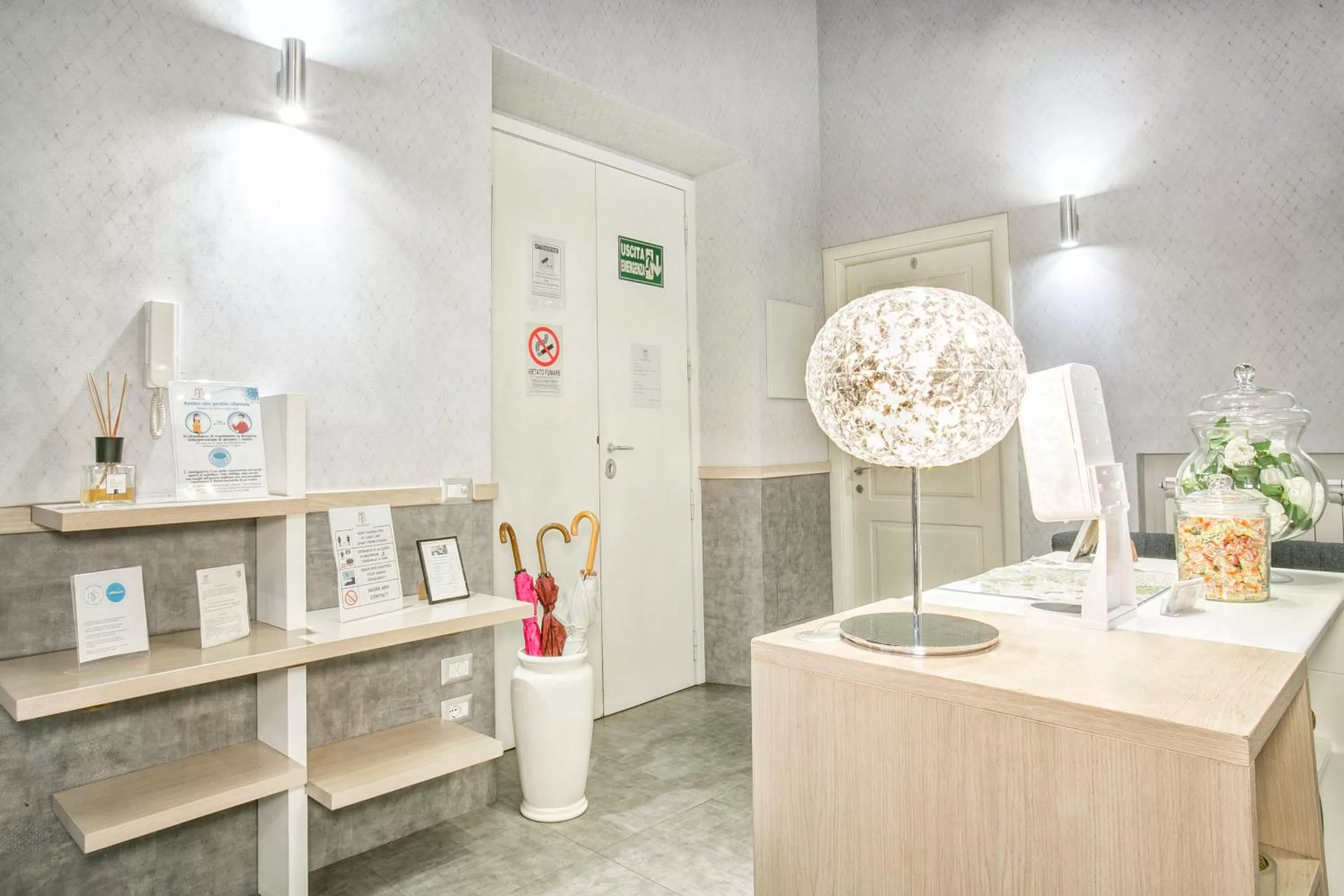 Lobby or reception in History Suite