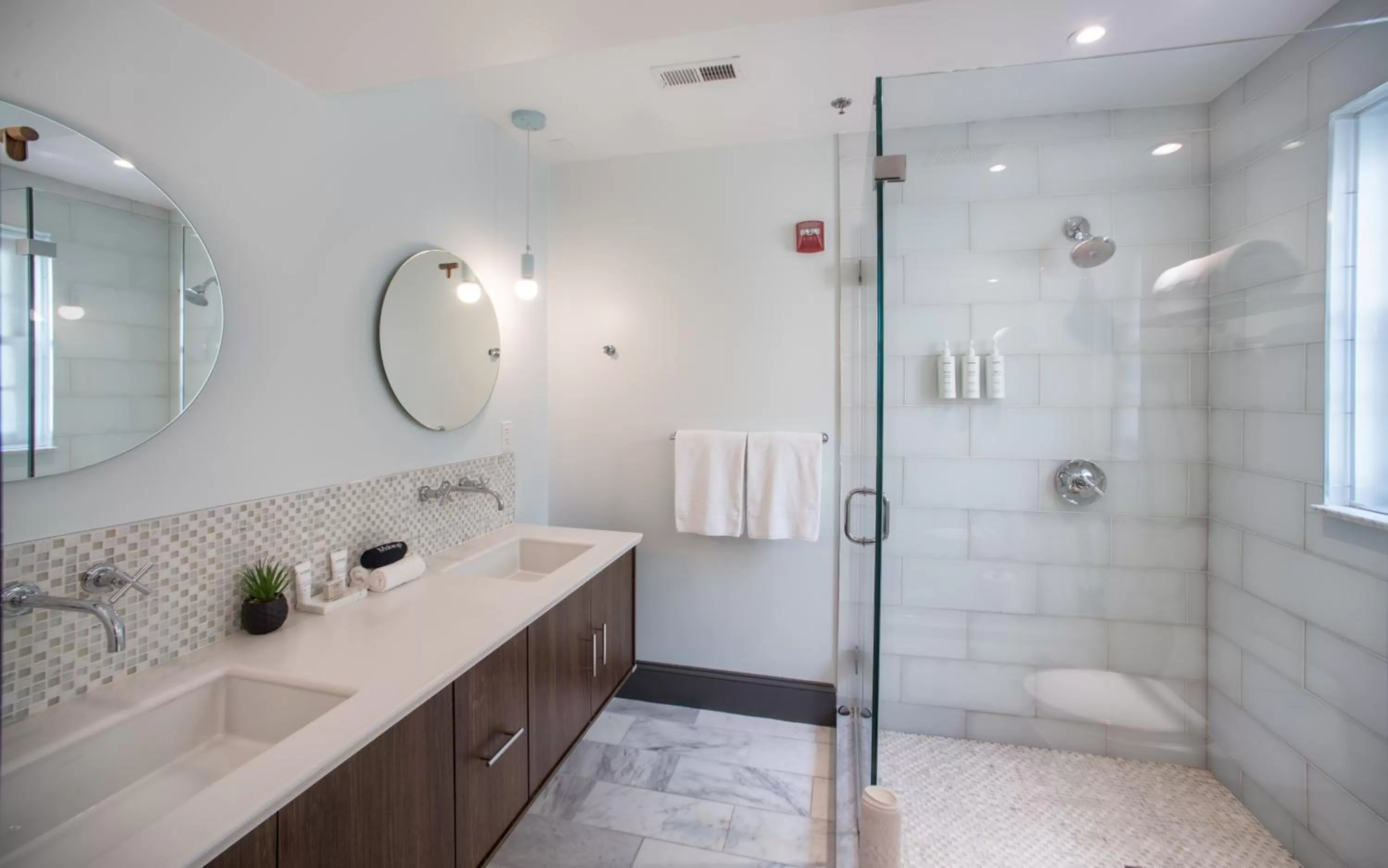 Shower in The Poppy Georgetown Guesthouse and Gardens