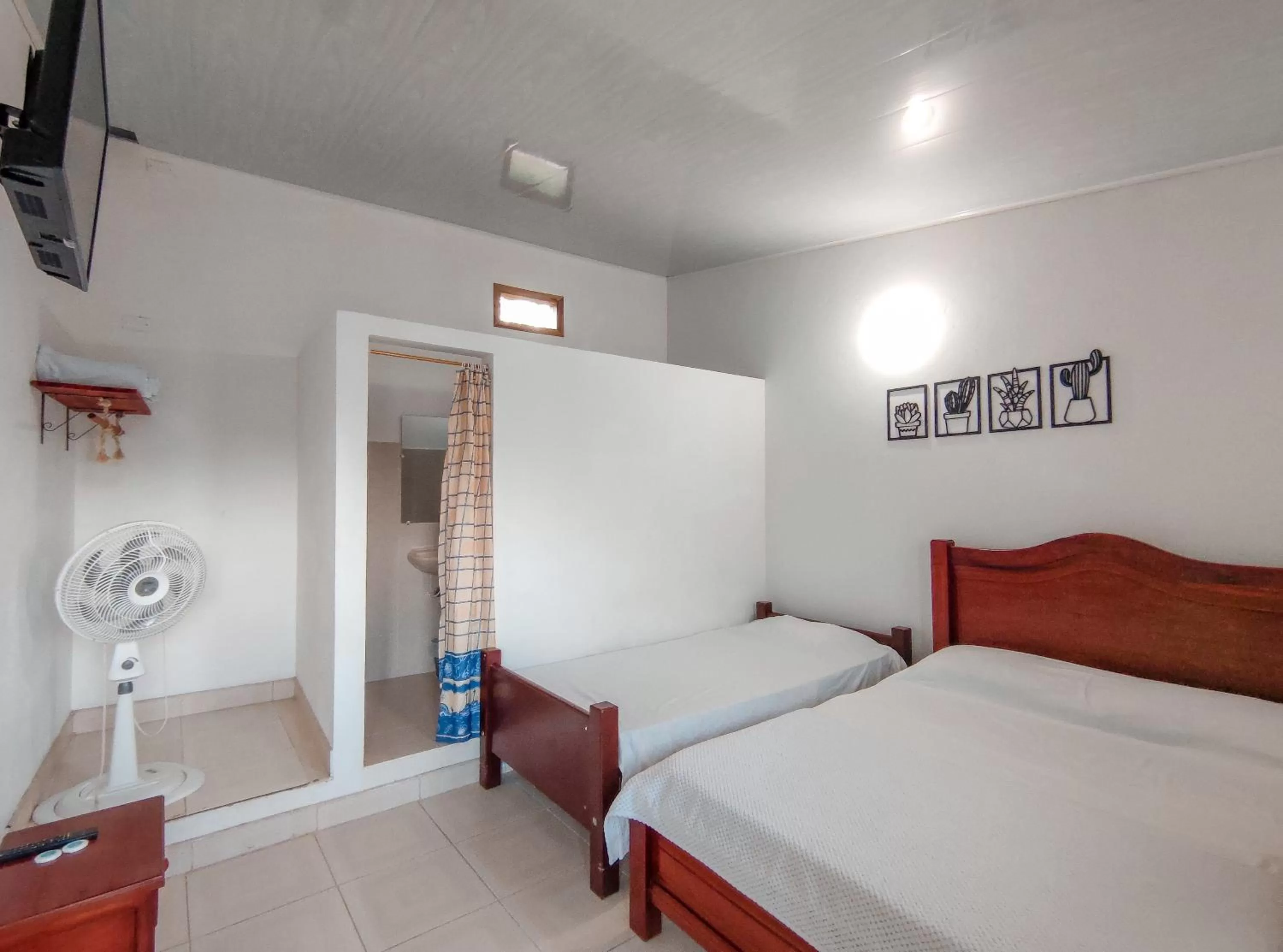 Twin Room in La Rosa Náutica Club