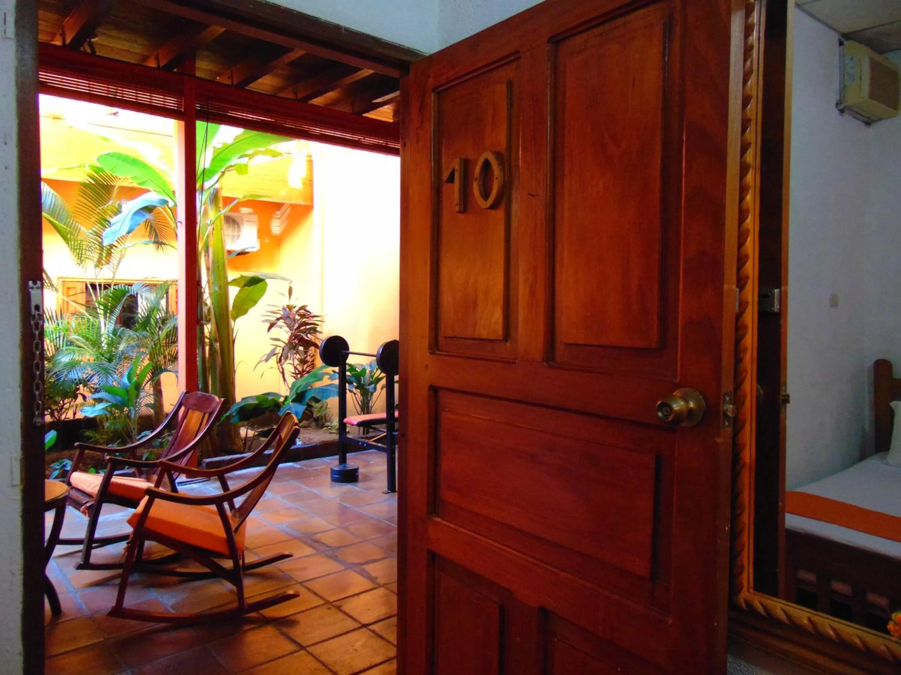 Garden view in Hotel El Maltese