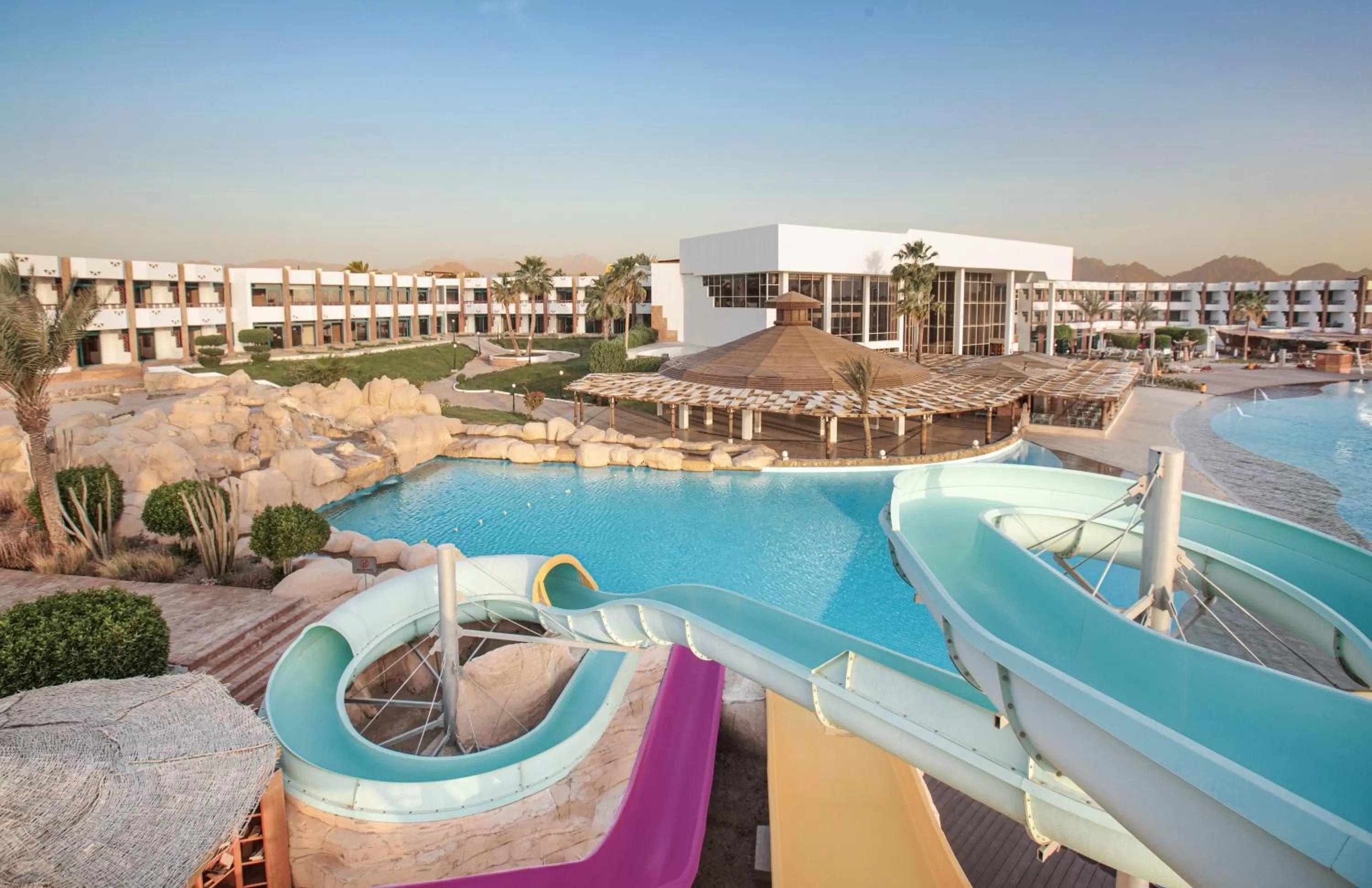 Property building, Swimming Pool in Pyramisa Beach Resort Sharm El Sheikh