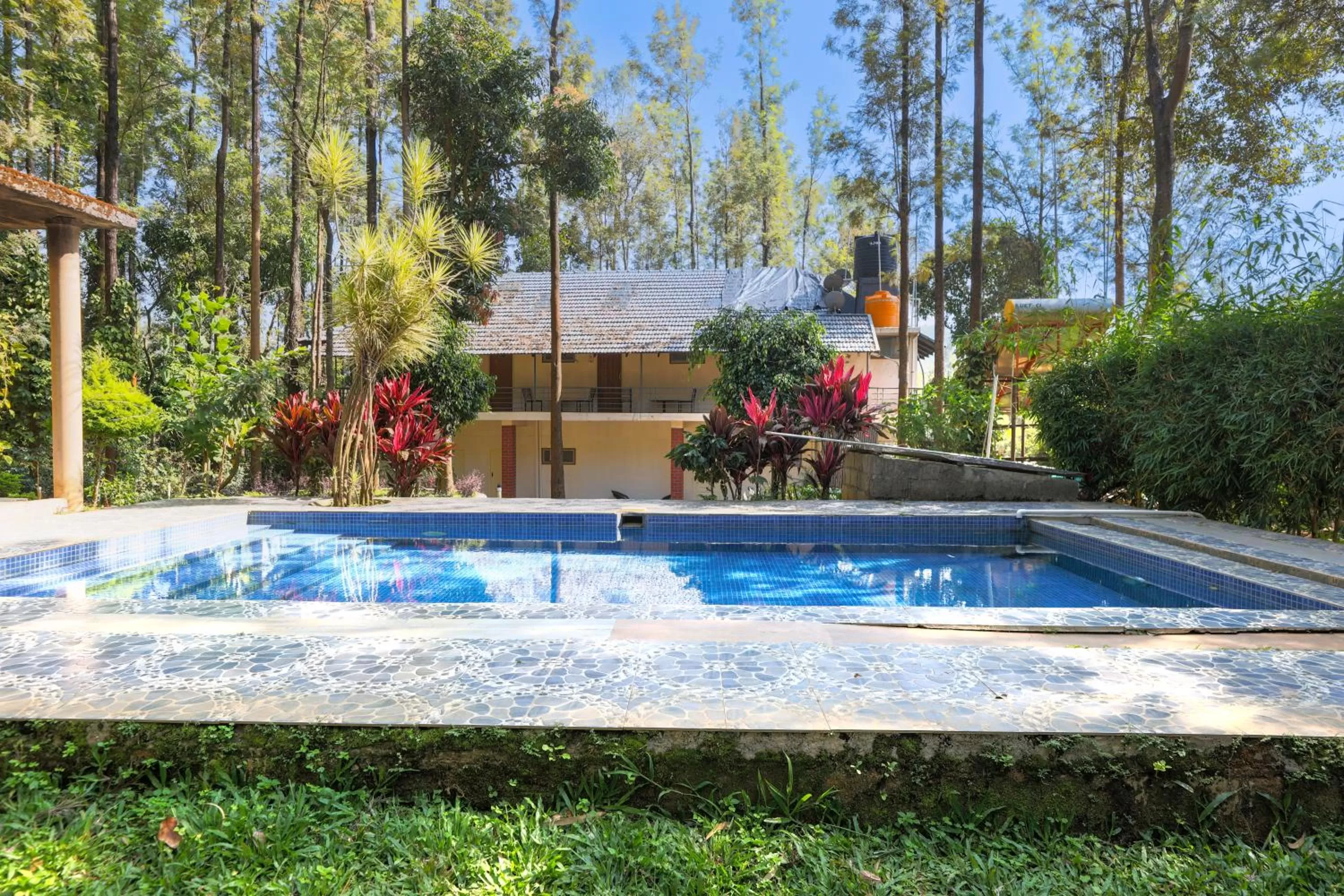 Swimming Pool in The Spectrum Resort, Chikmagalur