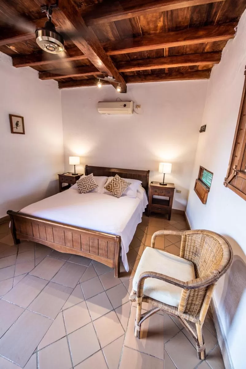 Bed in La Casa Amarilla