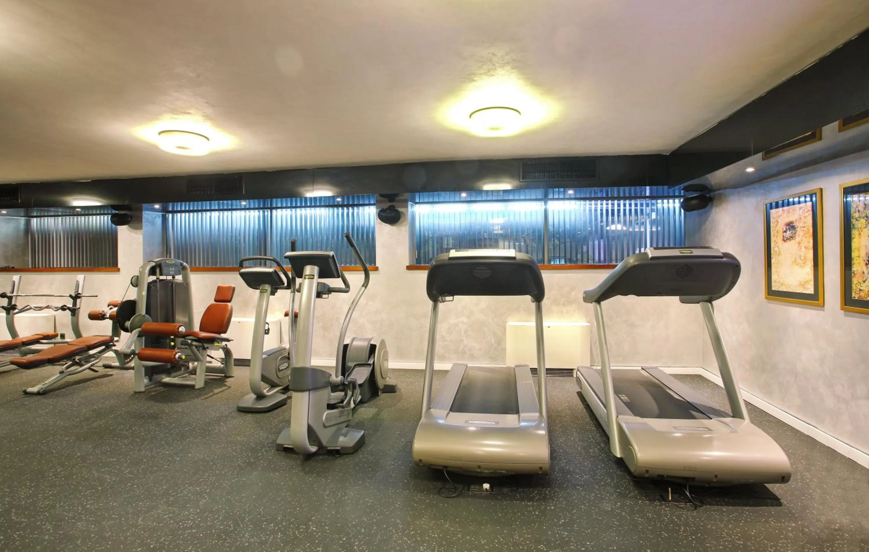 Fitness centre/facilities in Hotel Anel