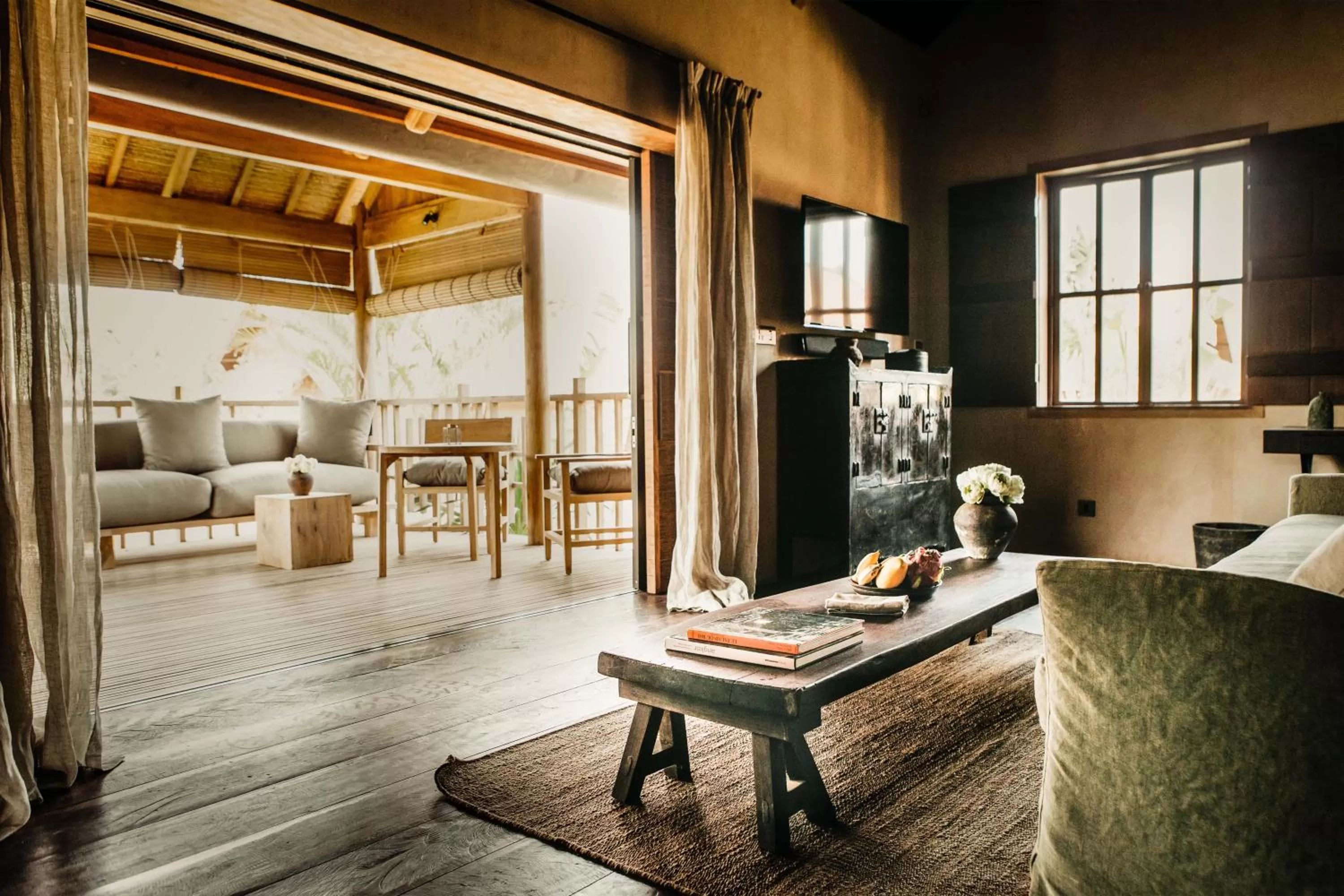 Living room in Zannier Phum Baitang