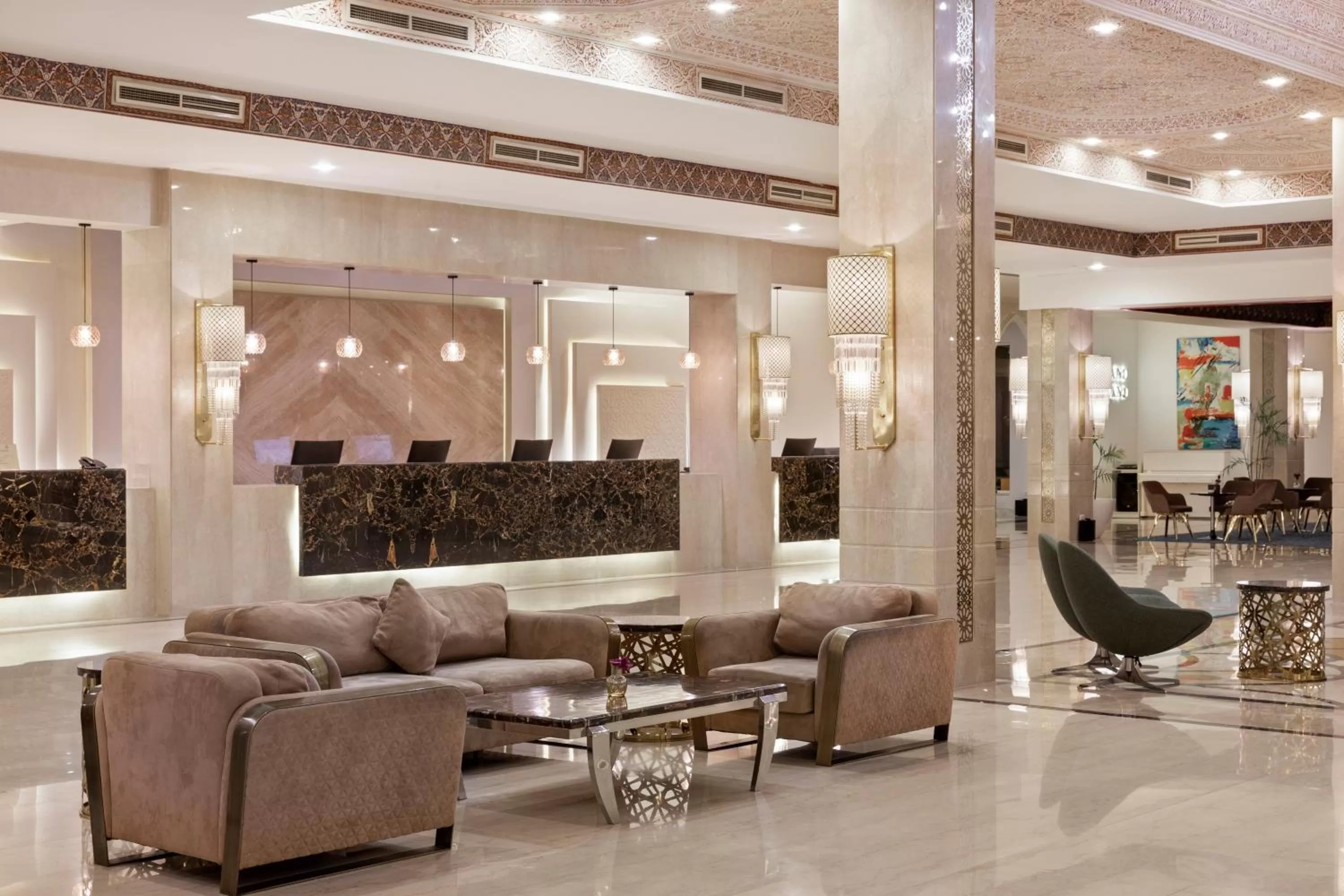 Lobby or reception in Pickalbatros Dana Beach Resort - Aqua Park