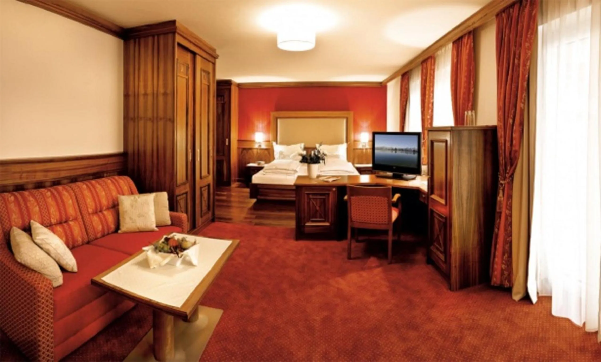 Bed in Alpenpark Resort Superior