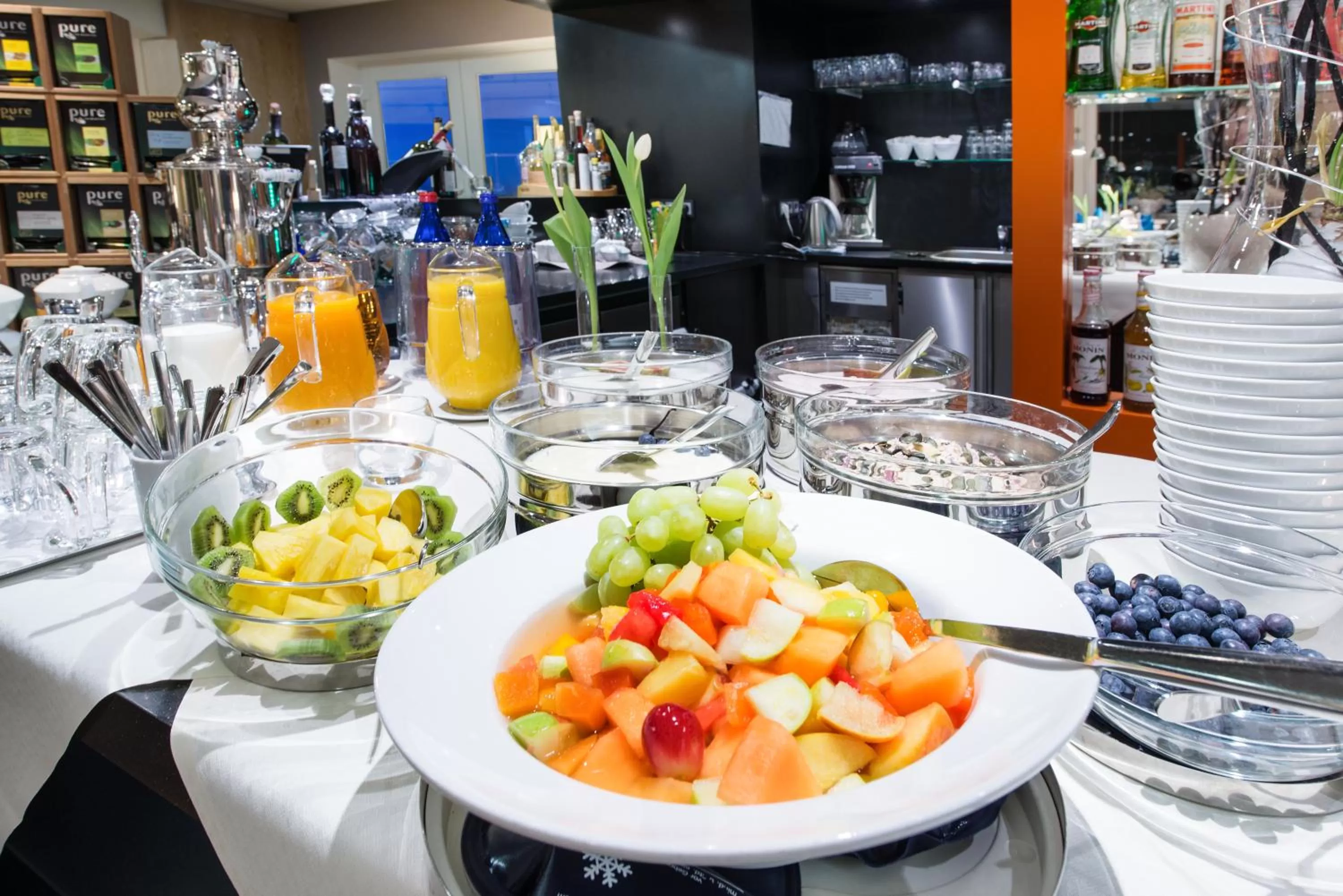 Buffet breakfast in Hotel Windschur