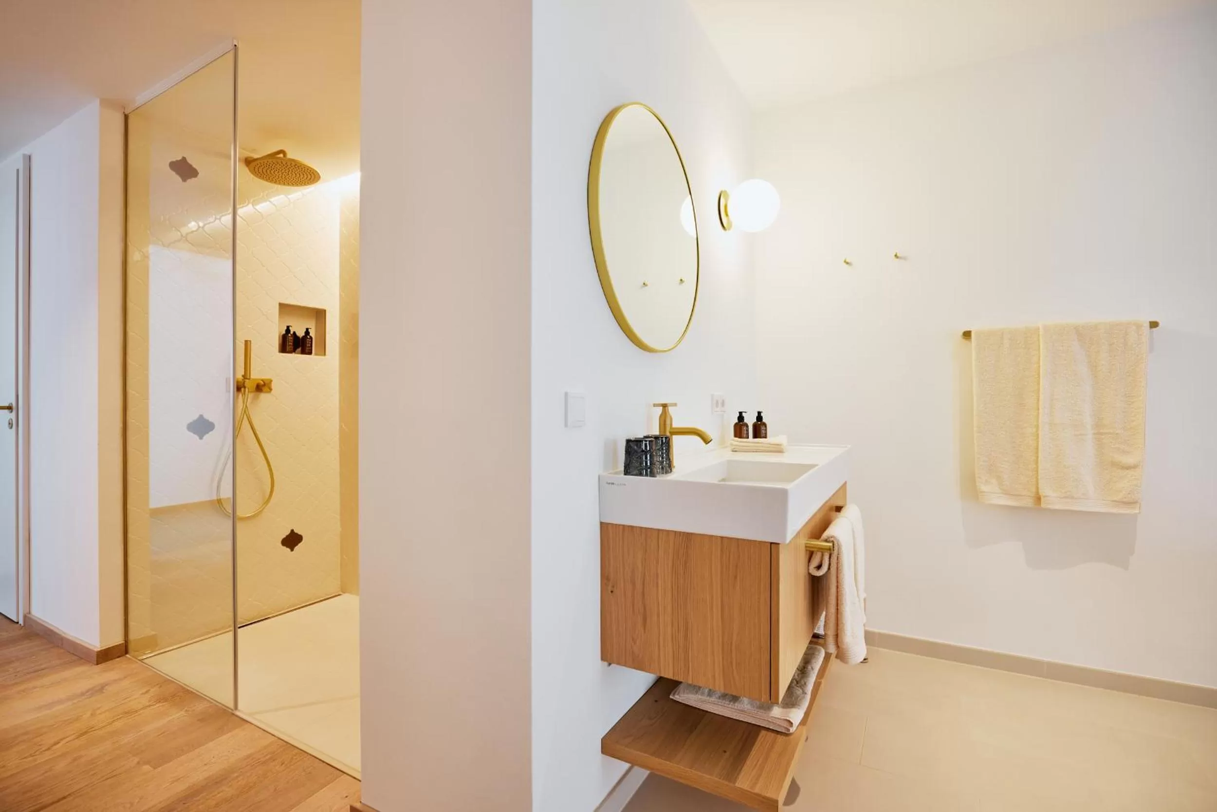 Bathroom in Boutiquehotel Zum Goldenen Hirschen