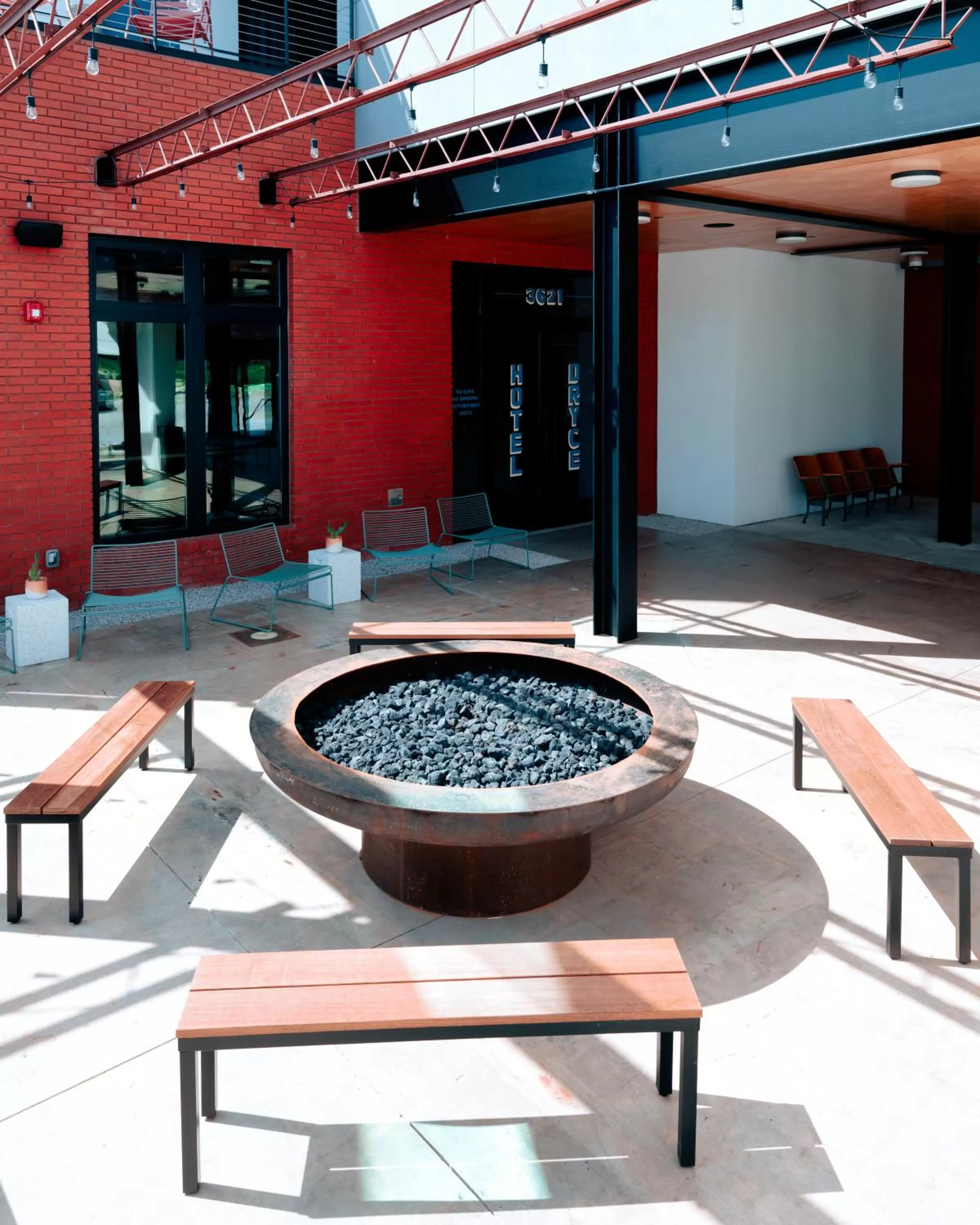 Patio in Hotel Dryce