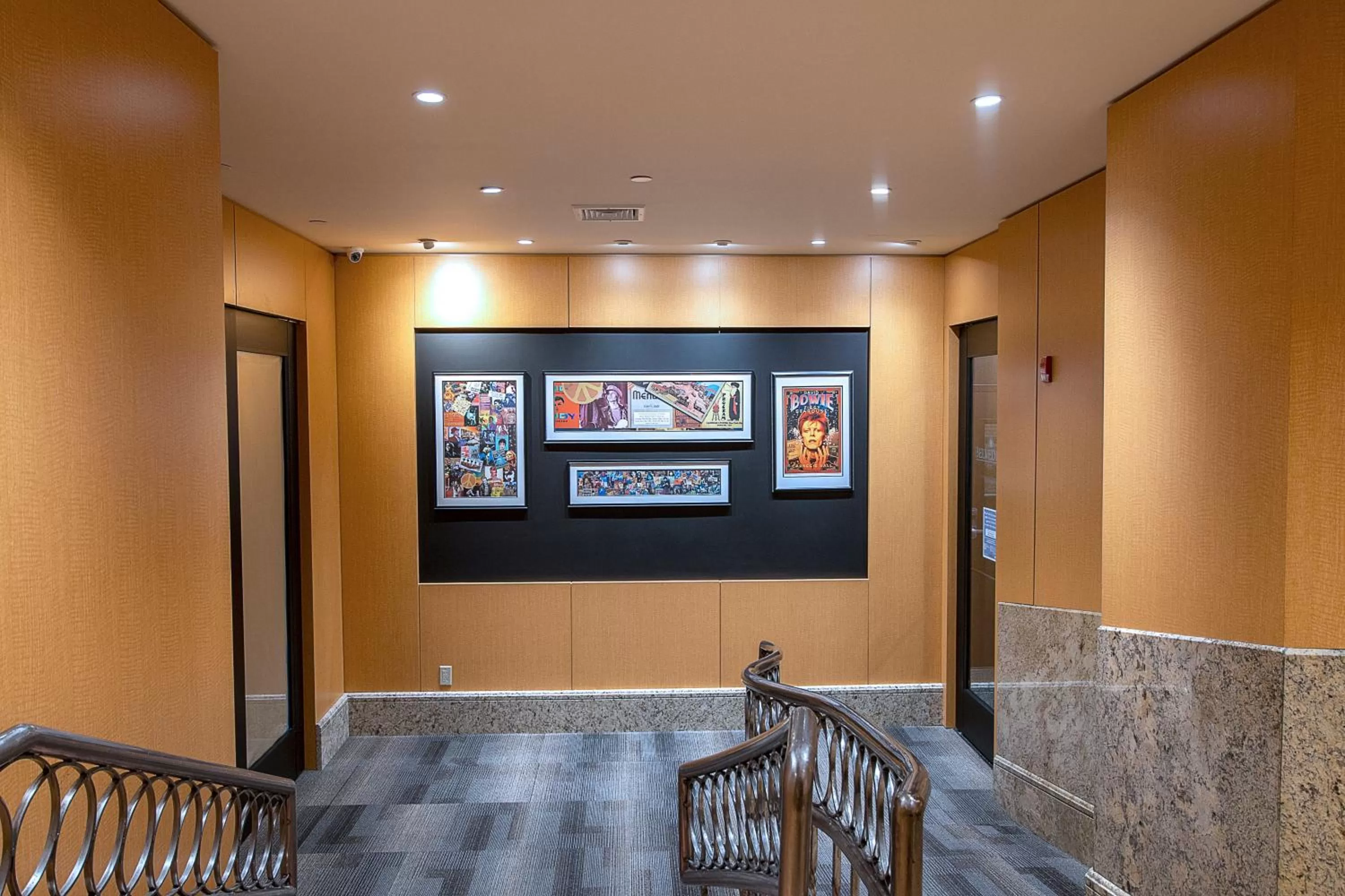 Seating area in The Belvedere Hotel