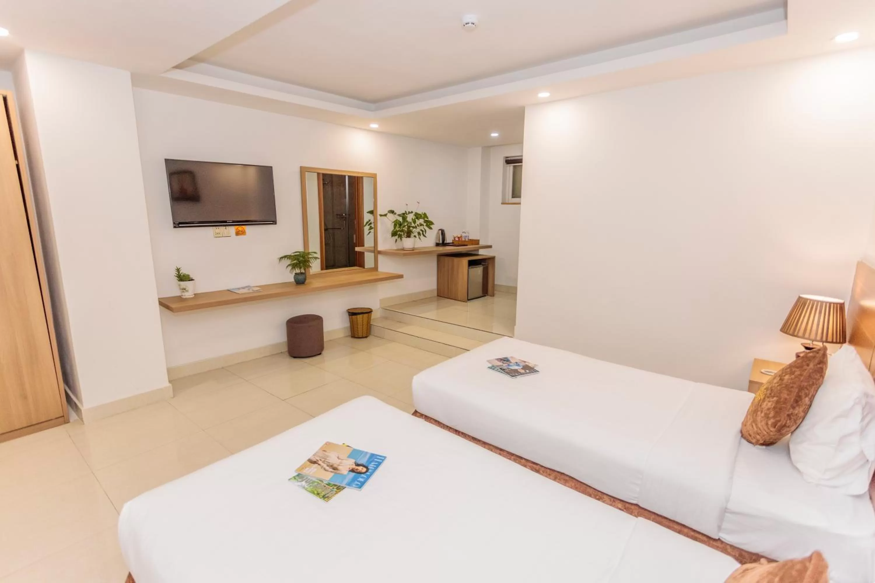 Bed in President Hotel