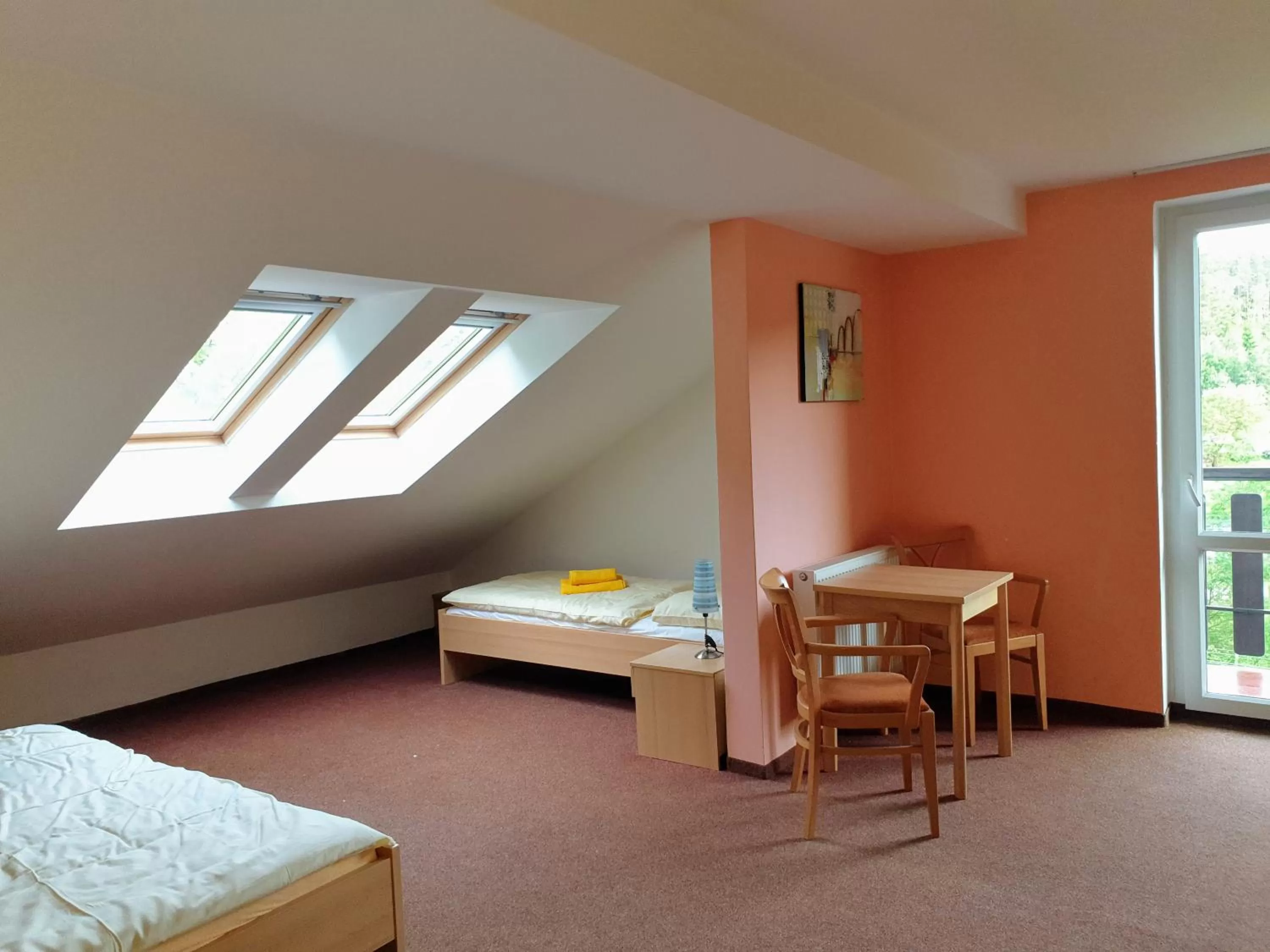 Bed in Penzion Lumis