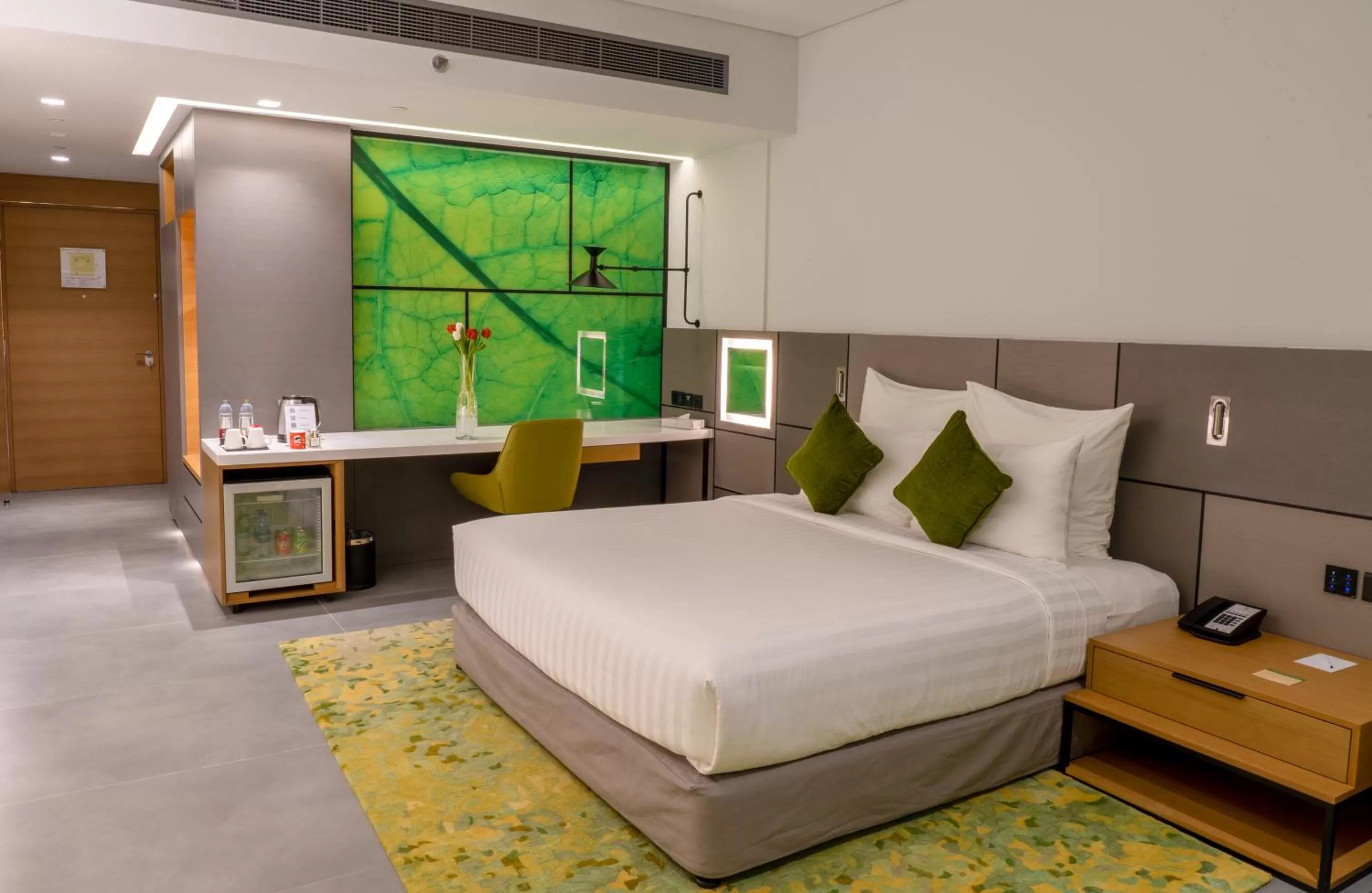 Bed in Al Khoory Courtyard Hotel