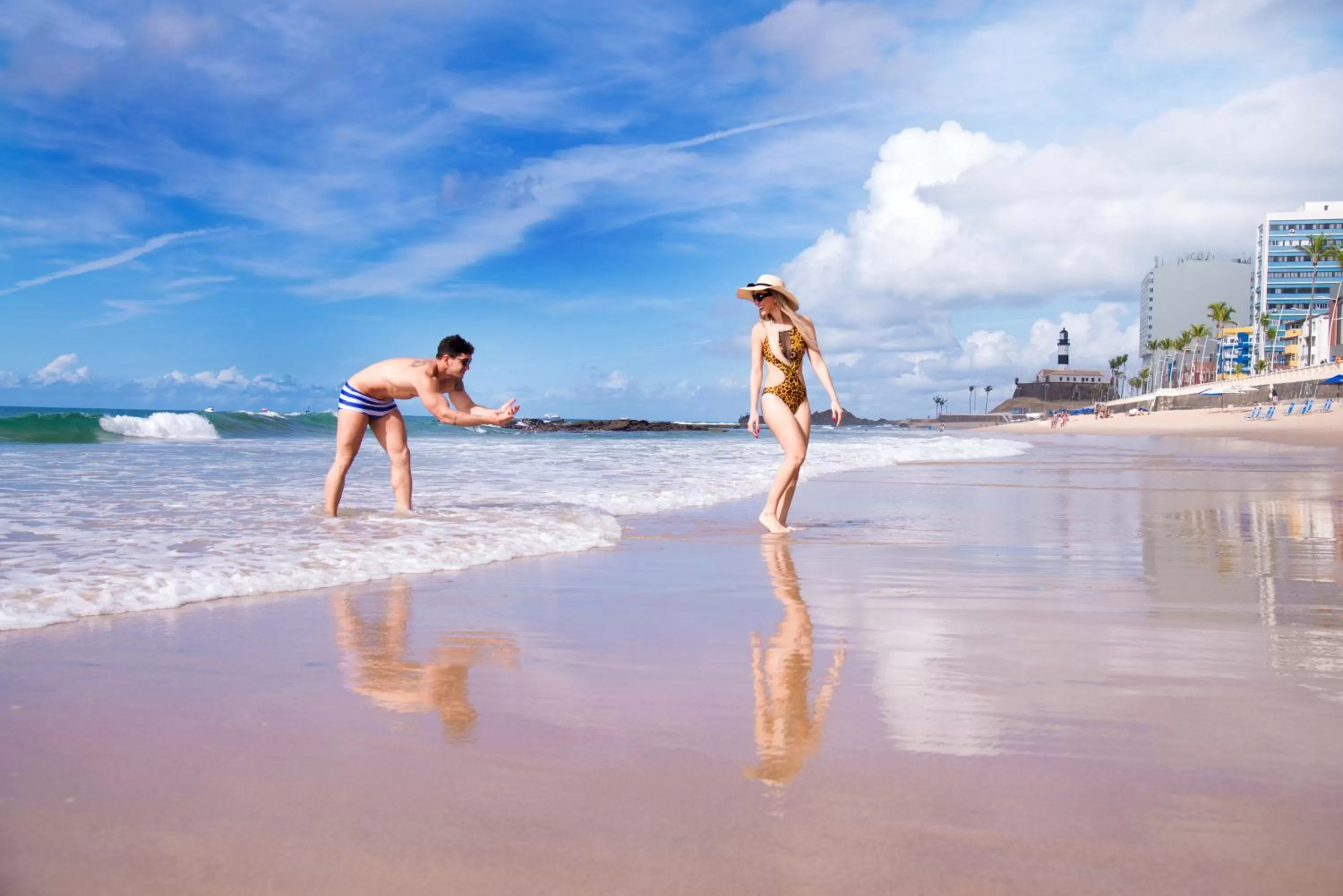 Decorative detail in Monte Pascoal Praia Hotel Salvador