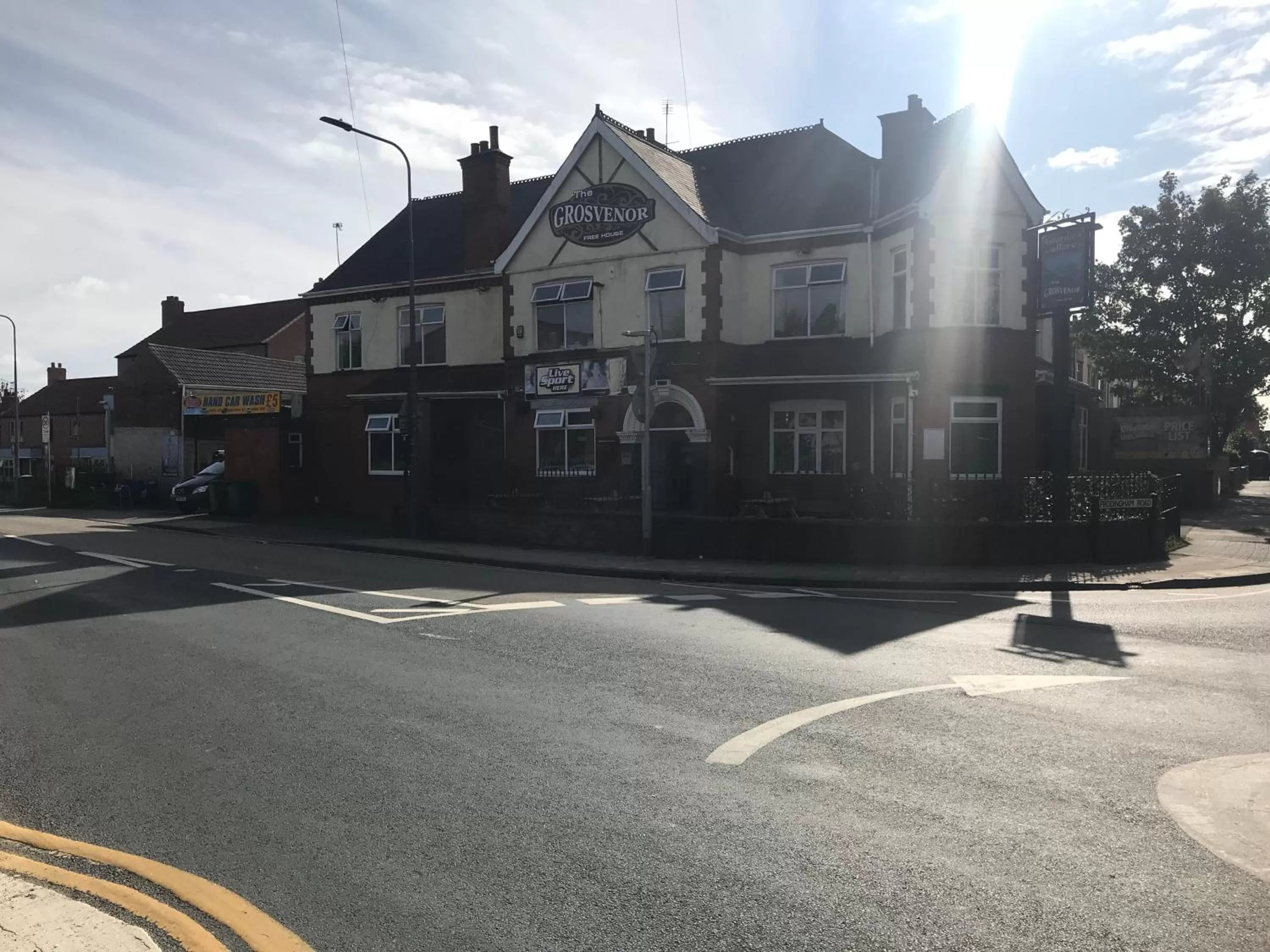 Property building in The Grosvenor Free house