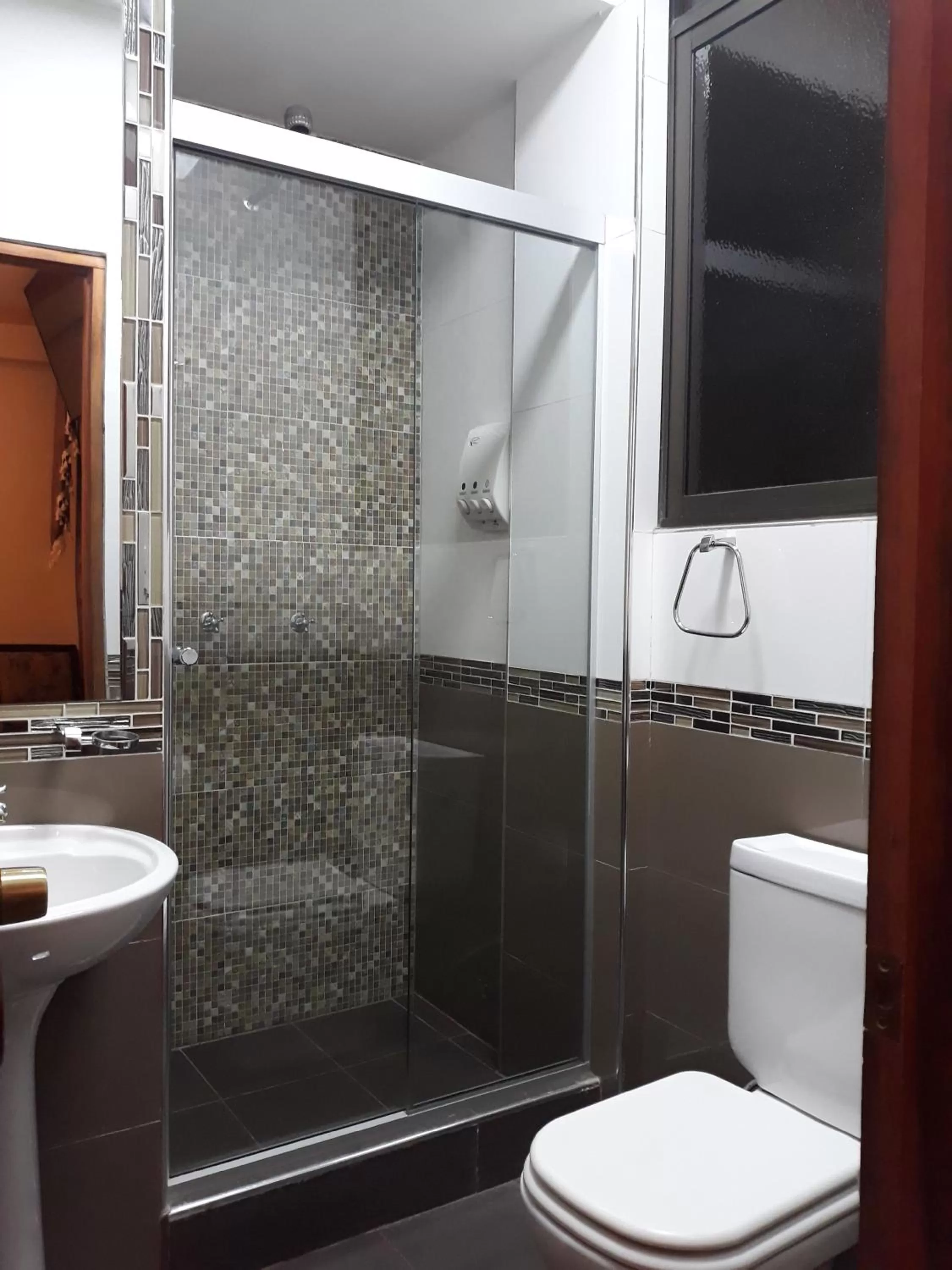 Bathroom in Hostal Terrabella SRL