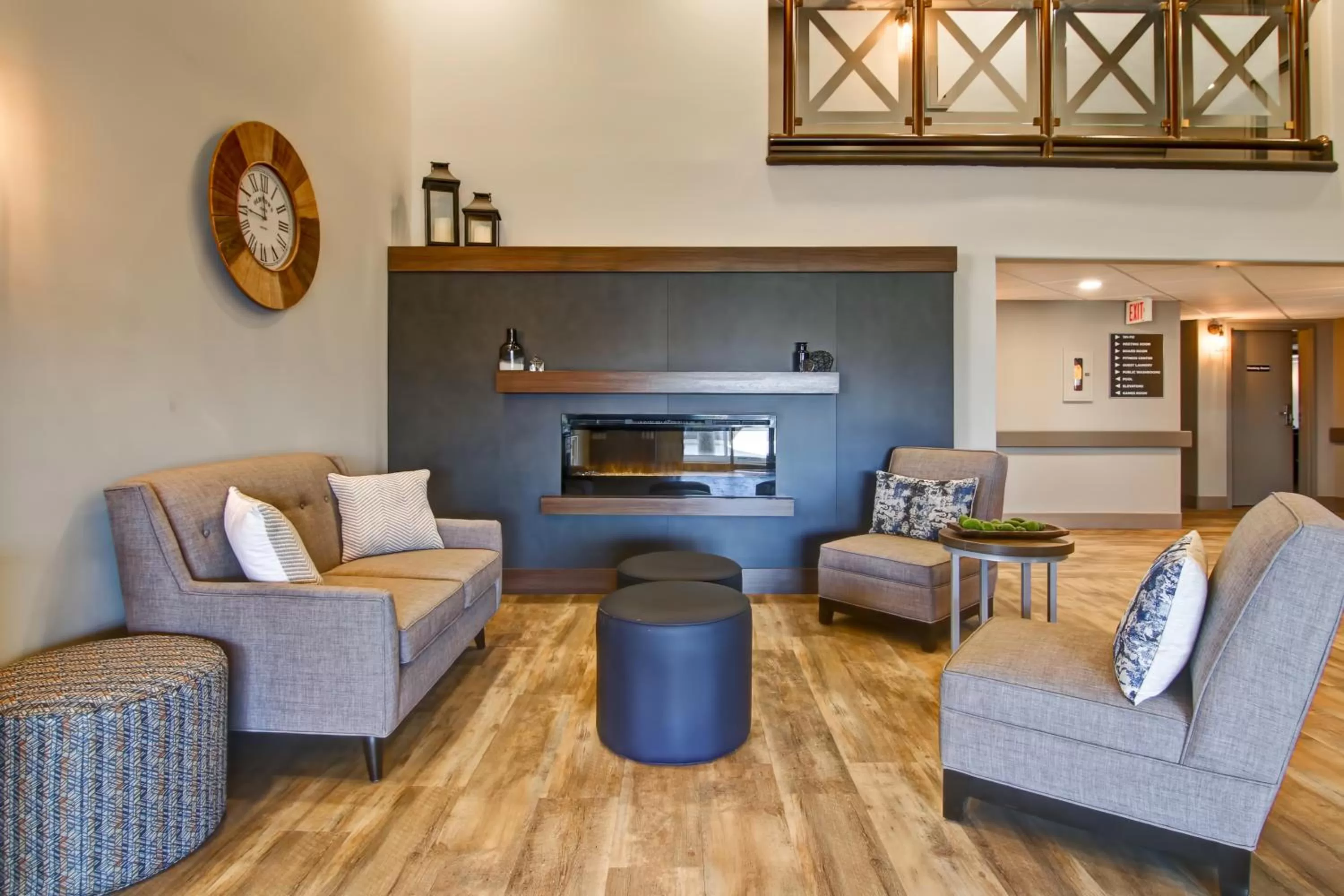 Lobby or reception in Canalta Brooks